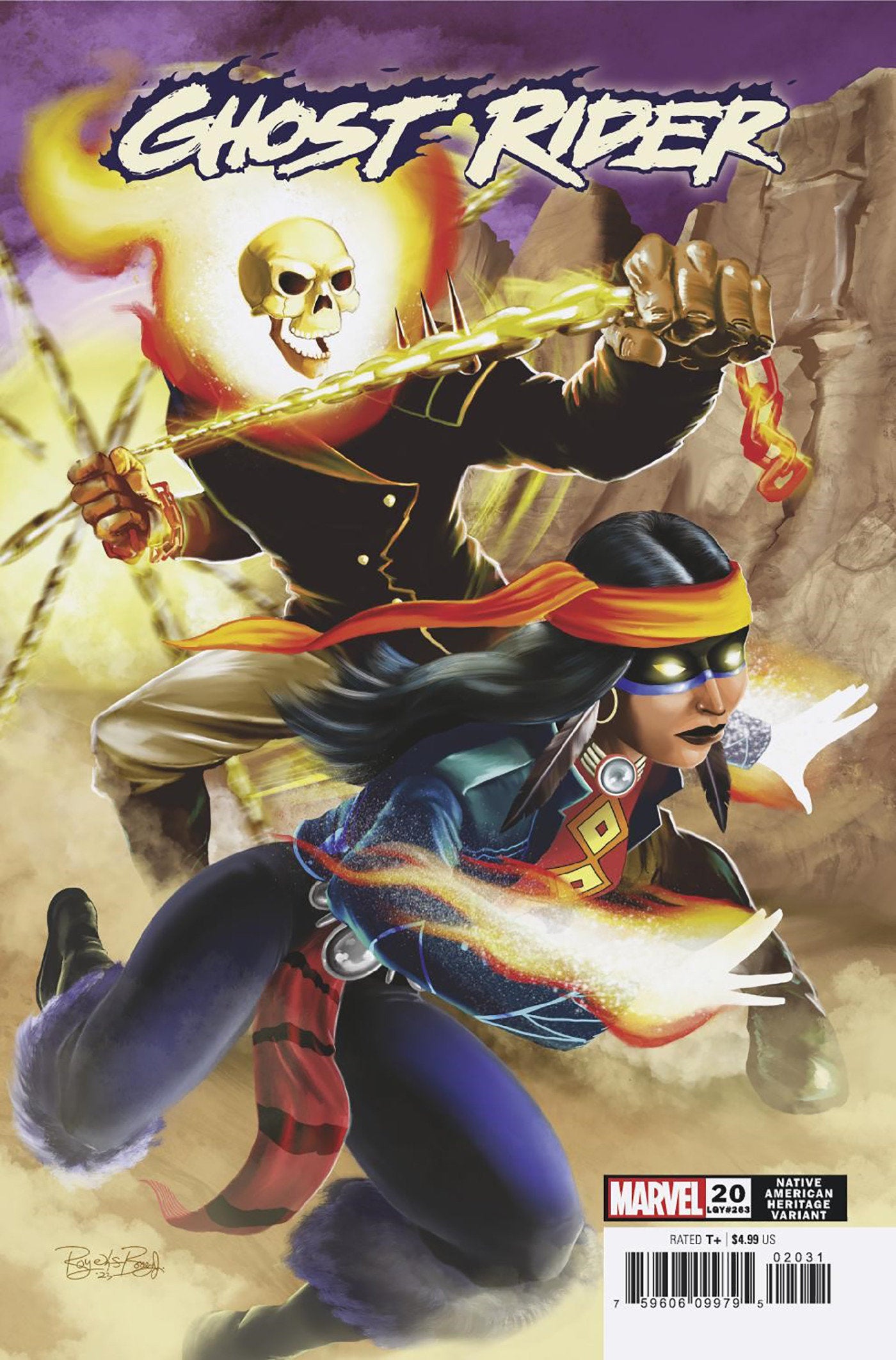 Ghost Rider 20 Roy Boney Heritage Variant | Odin's Place