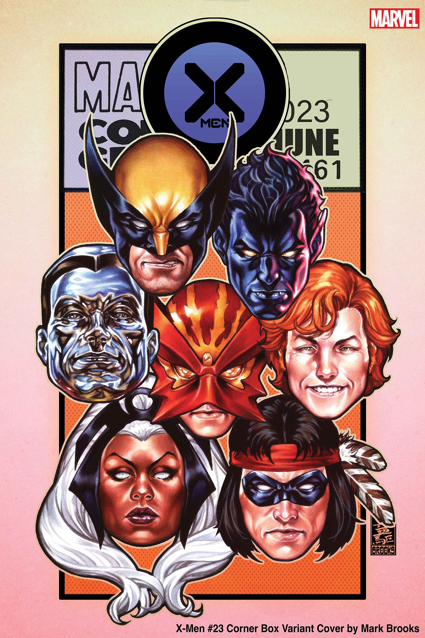 X-Men 23 Mark Brooks Corner Box Variant | Odin's Place