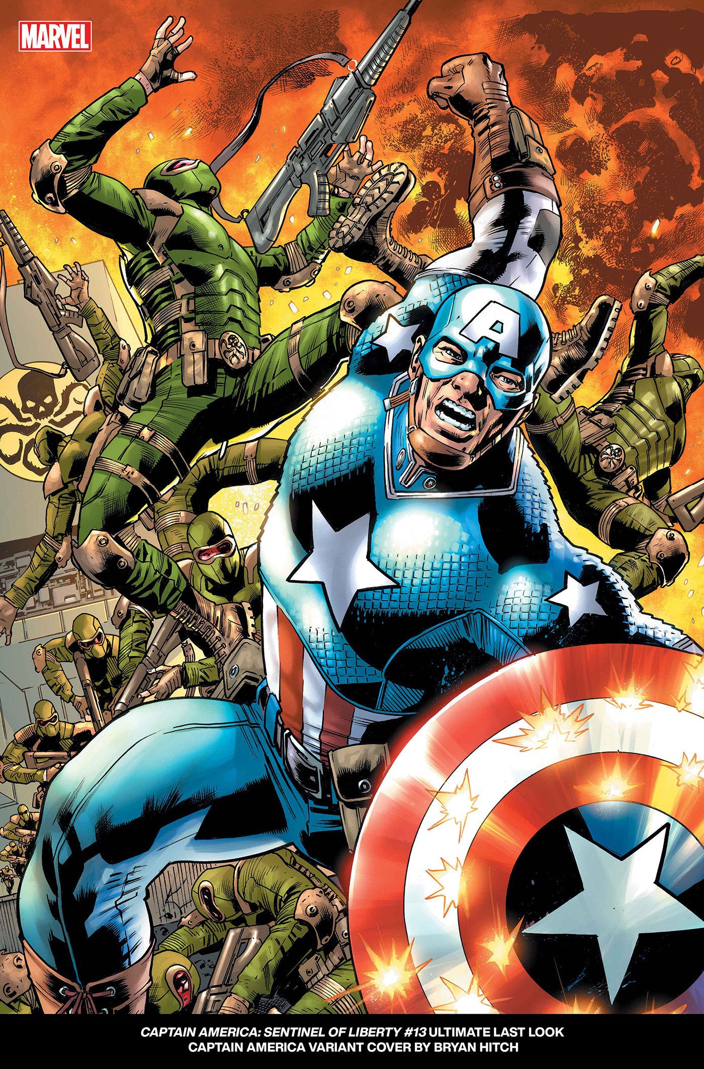 Captain America: Sentinel Of Liberty 13 Bryan Hitch Ultimate Last Look Variant | Odin's Place