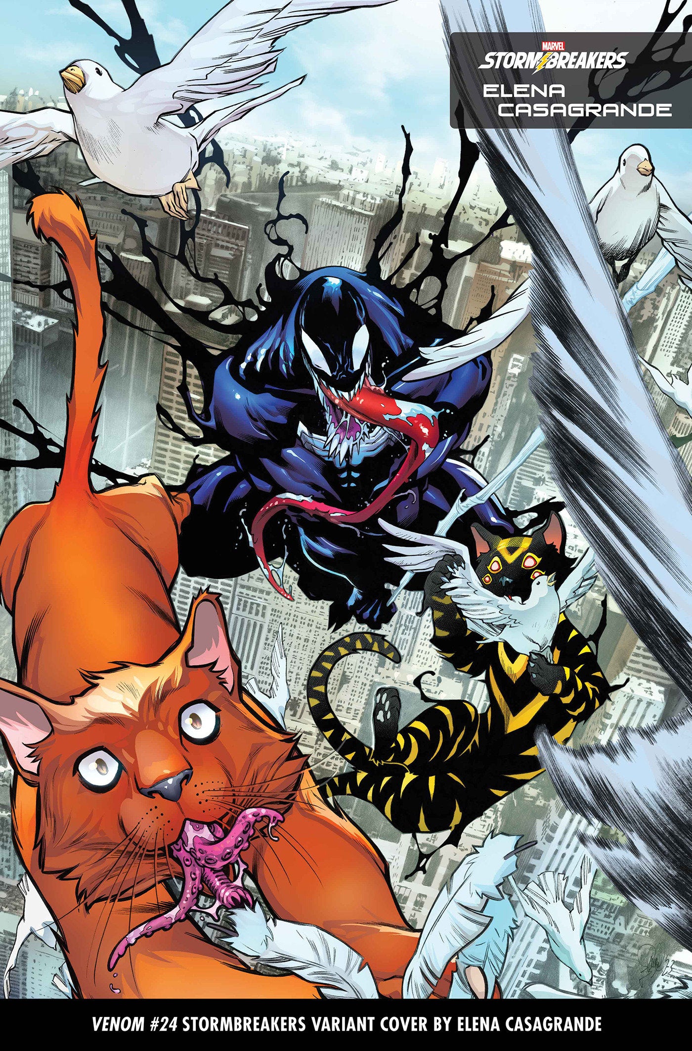 Venom 24 Elena Casagrande Stormbreakers Variant [G.O.D.S.] | Odin's Place
