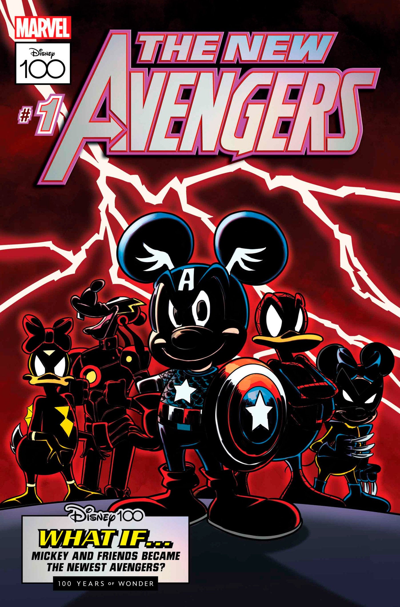 Amazing Spider-Man 25 Donald Soffritti Disney100 The New Avengers Variant | Odin's Place