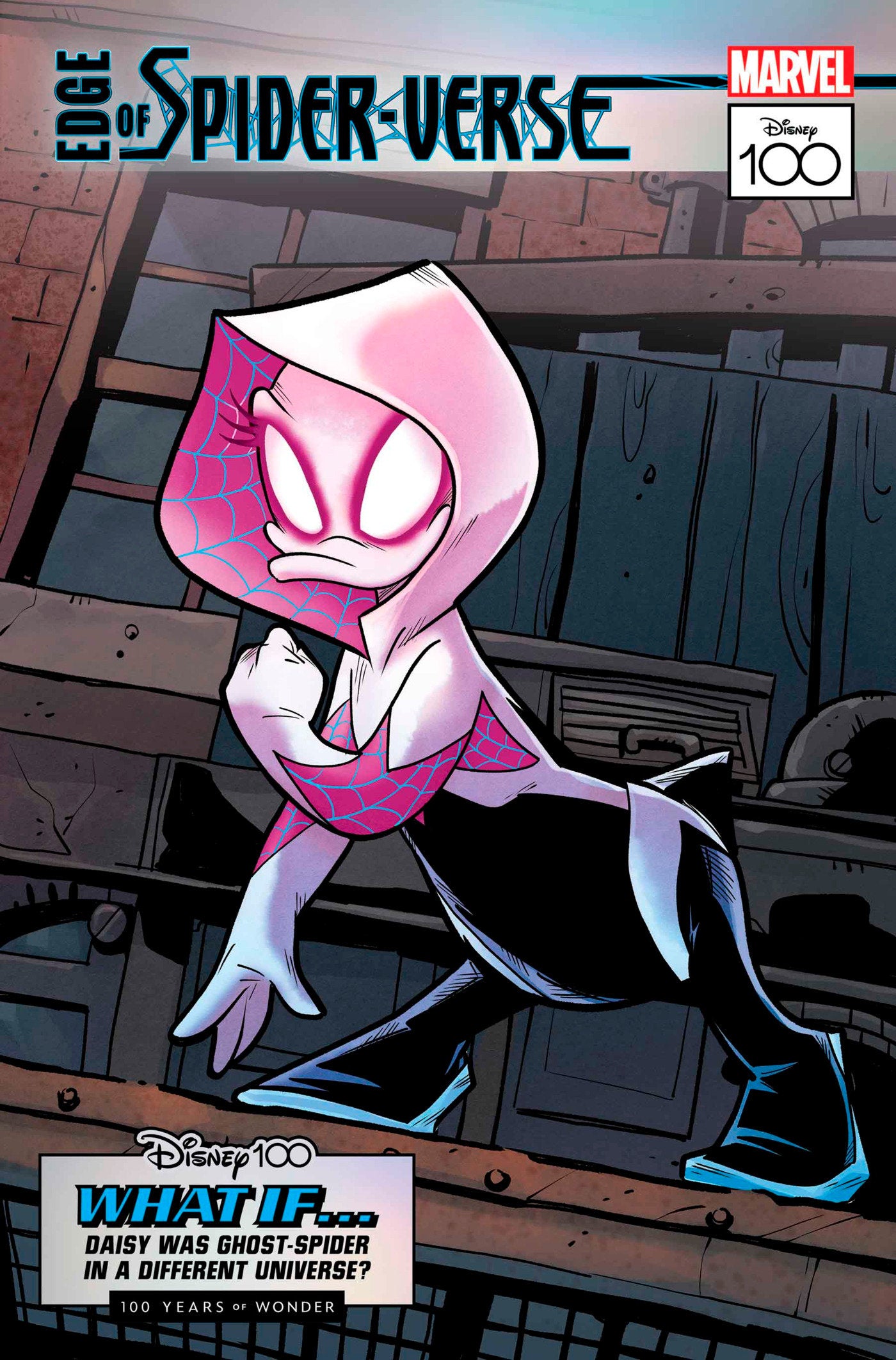Amazing Spider-Man 32 Giada Perissonotto Disney100 Edge Of Spider-Verse Variant [G.O.D.S.] | Odin's Place
