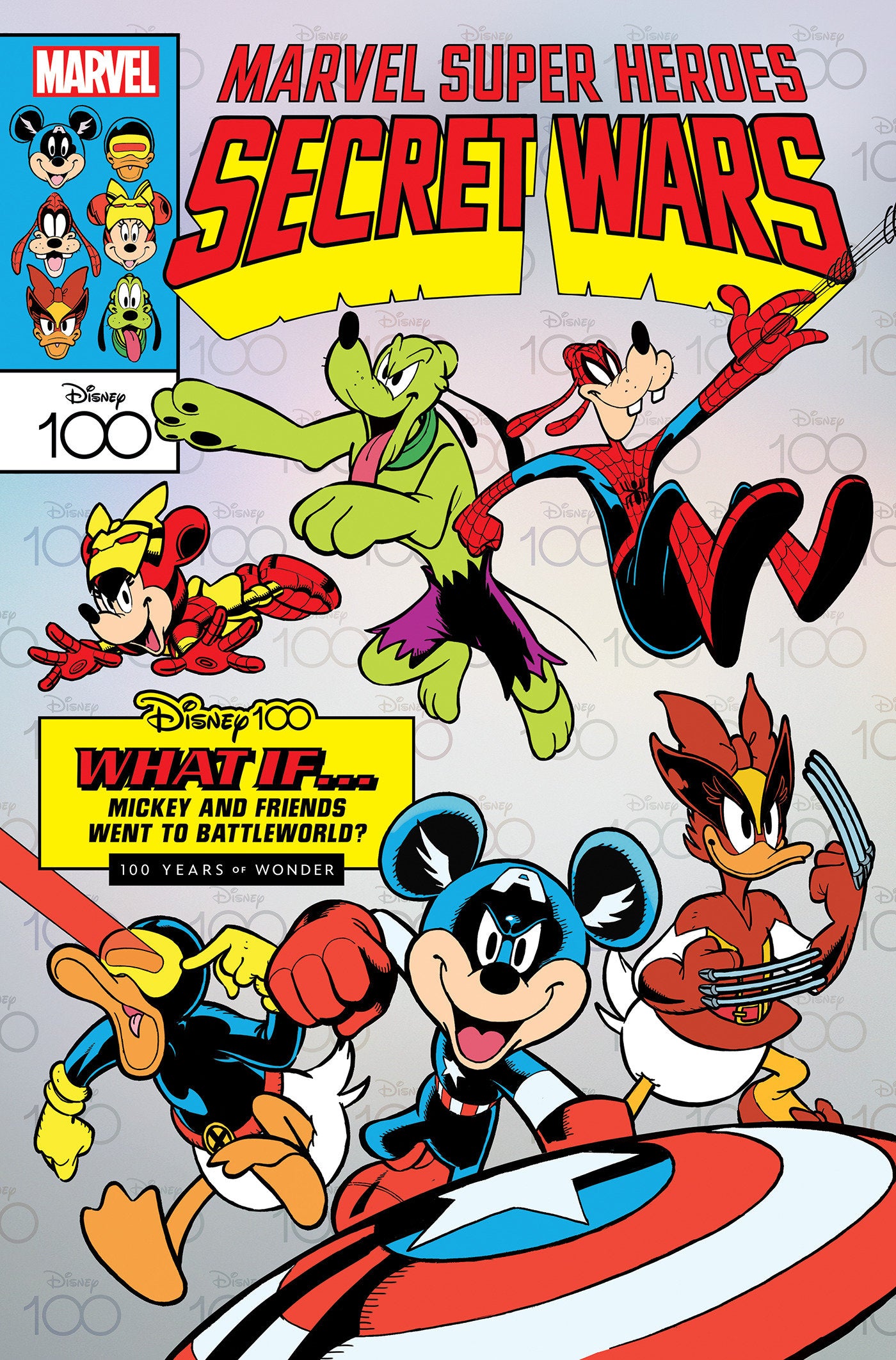 Amazing Spider-Man 37 Paolo De Lorenzi Disney100 Secret Wars Variant [Gw] | Odin's Place