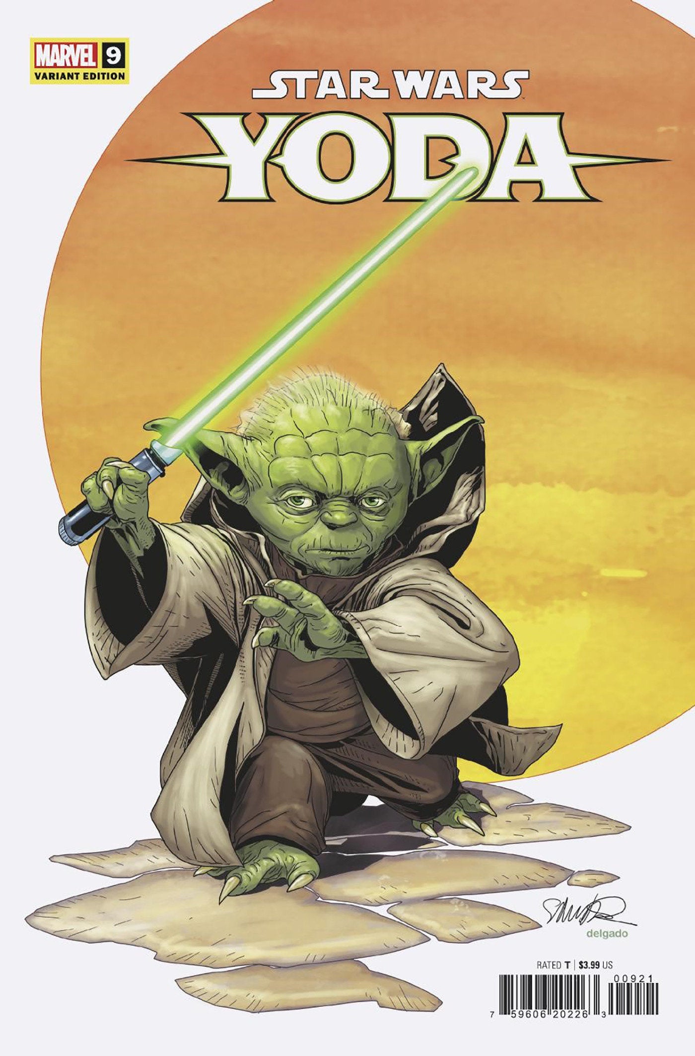 Star Wars: Yoda 9 Salvador Larroca Variant | Odin's Place