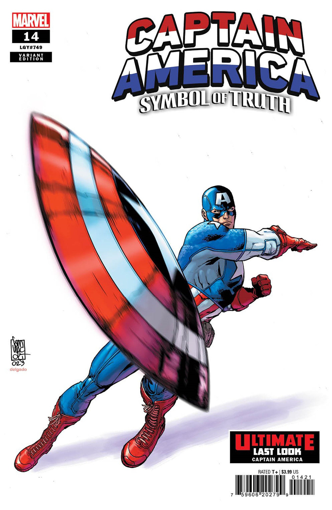 Captain America: Symbol Of Truth 14 Giuseppe Camuncoli Ultimate Last Look Varian T | Odin's Place