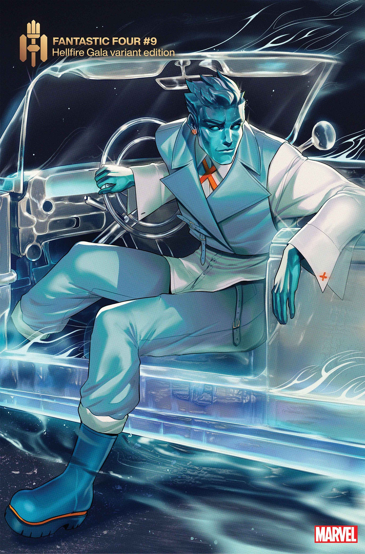 Fantastic Four 9 Oscar Vega Hellfire Gala Variant | Odin's Place