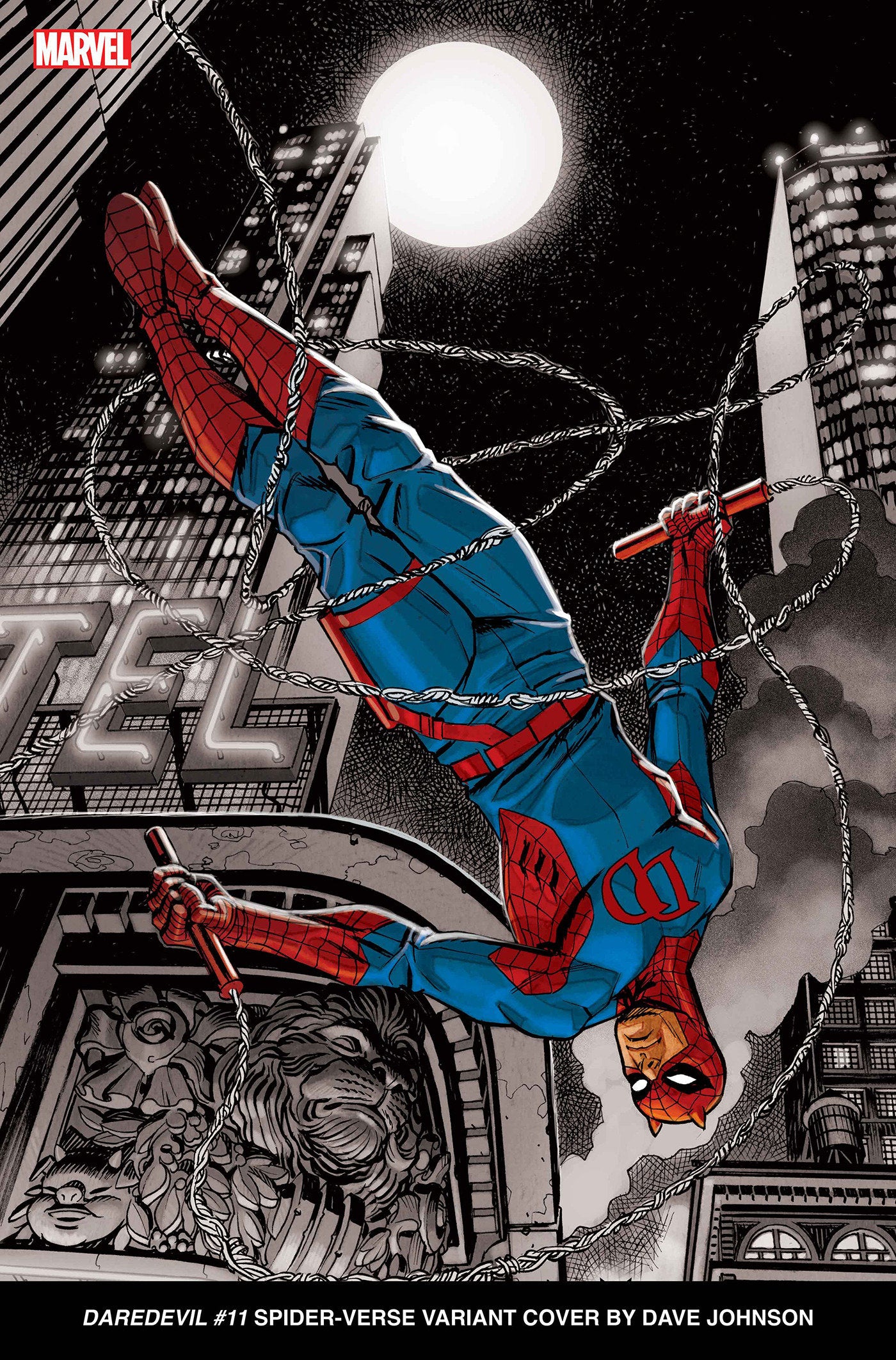 Daredevil 11 Dave Johnson Spider-Verse Variant | Odin's Place