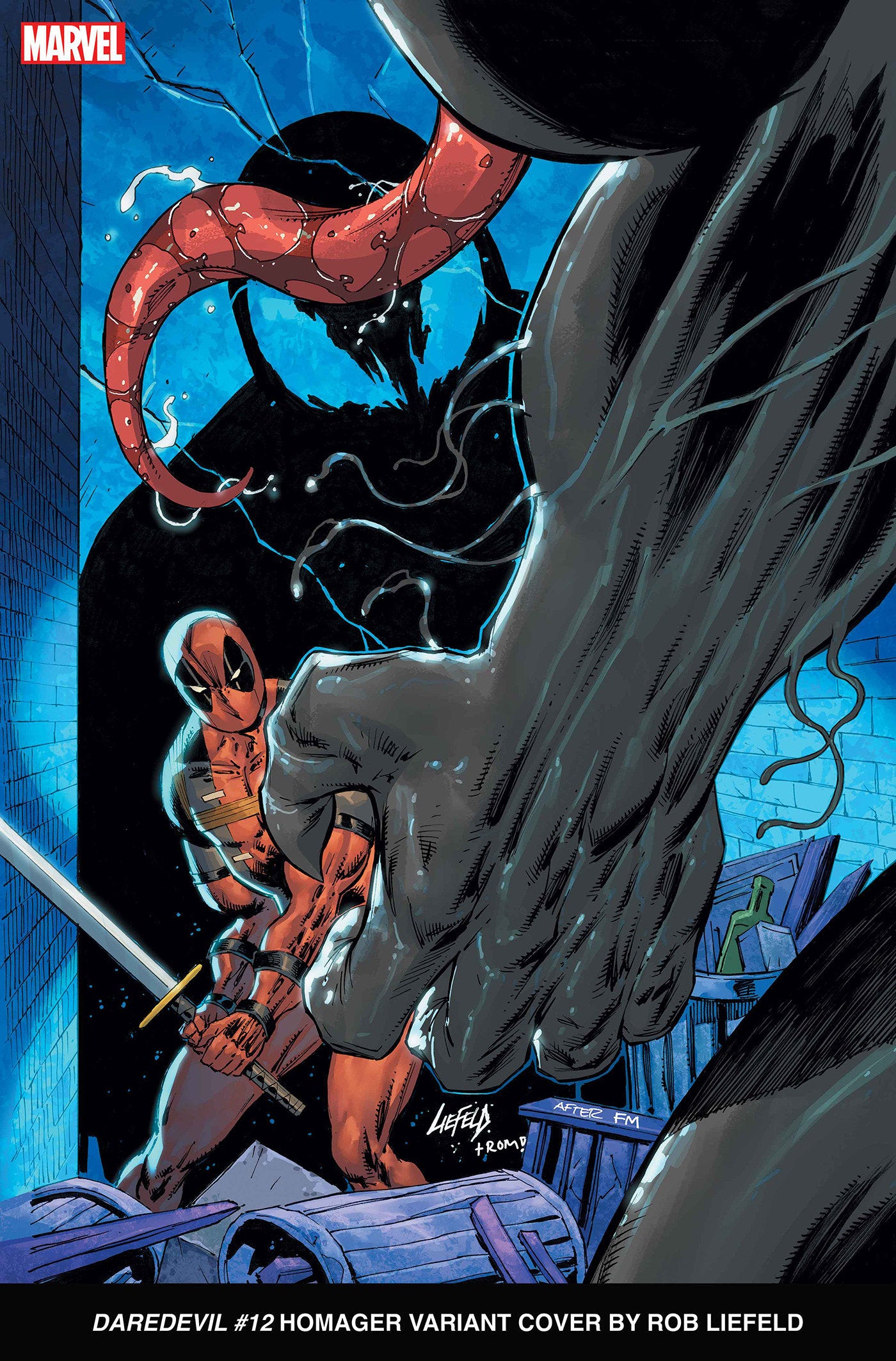 Daredevil 12 Rob Liefeld Homager Variant | Odin's Place