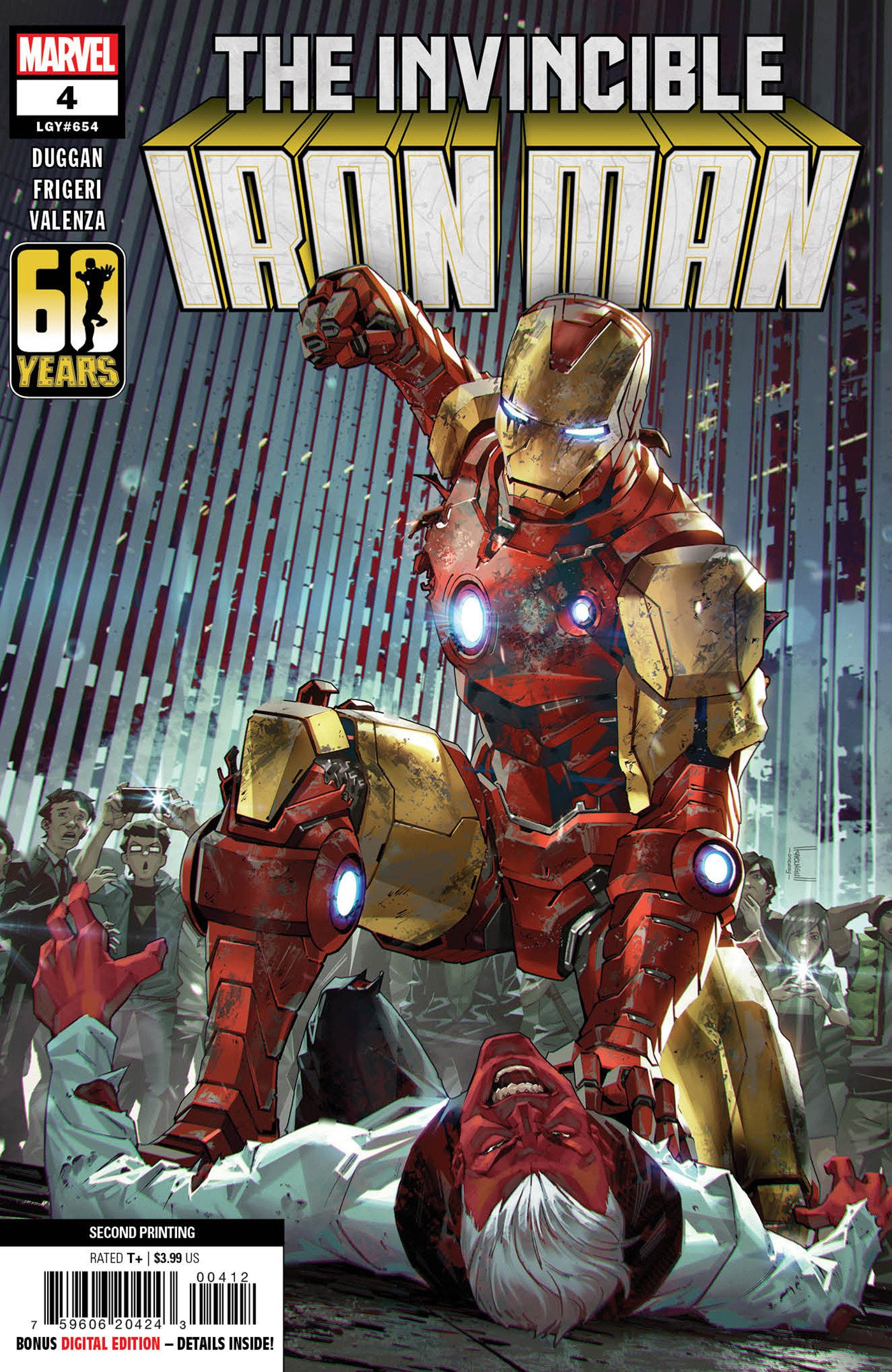 Invincible Iron Man 4 Kael Ngu 2nd Print Variant | Odin's Place