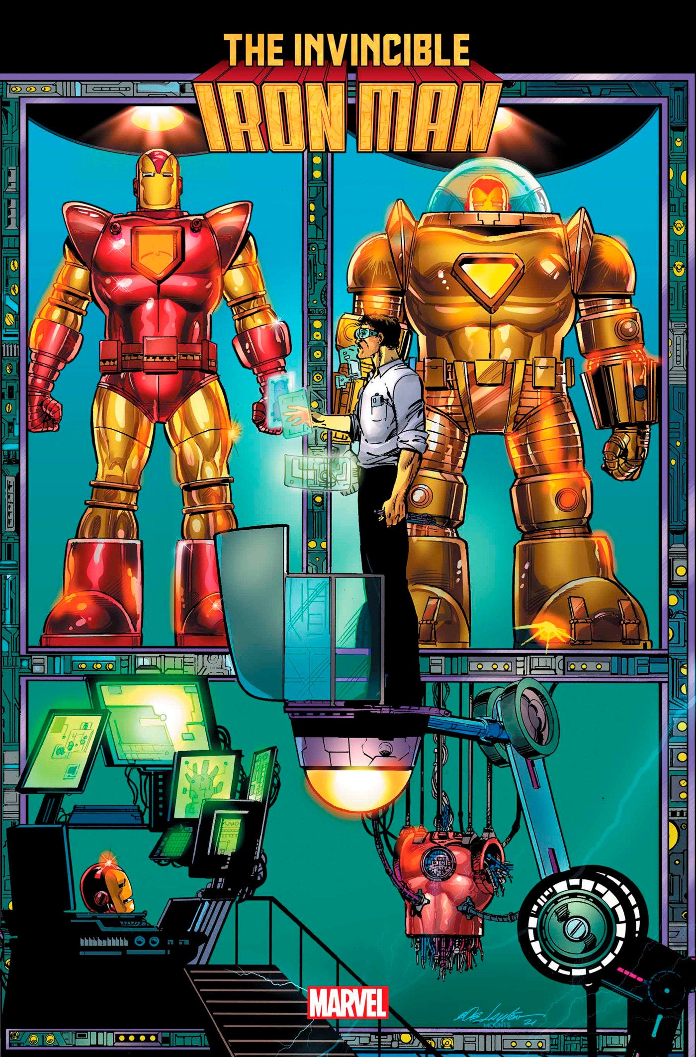 Invincible Iron Man 6 Bob Layton Connecting Variant | Odin's Place