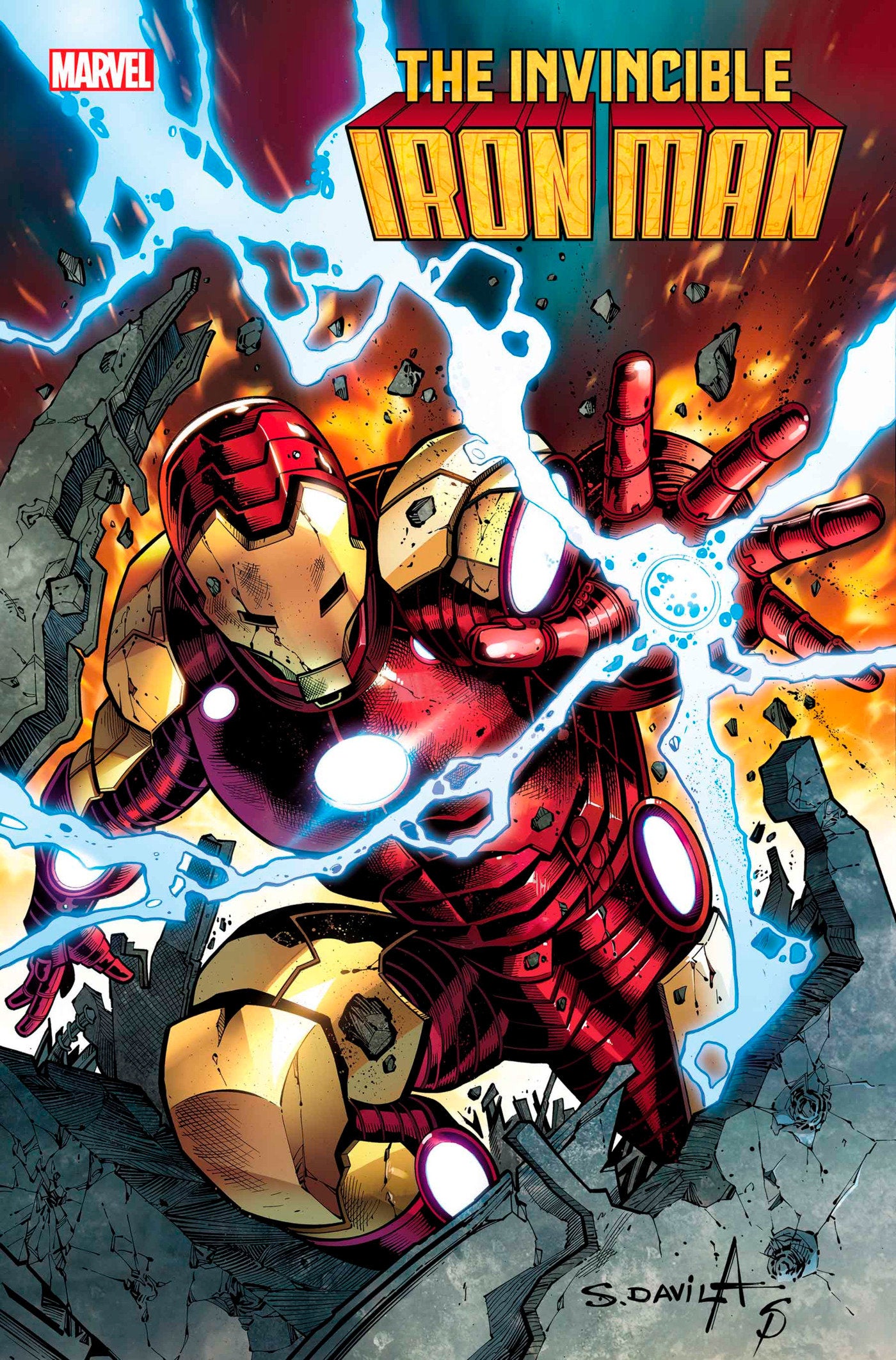 Invincible Iron Man 7 Sergio Davila Variant | Odin's Place