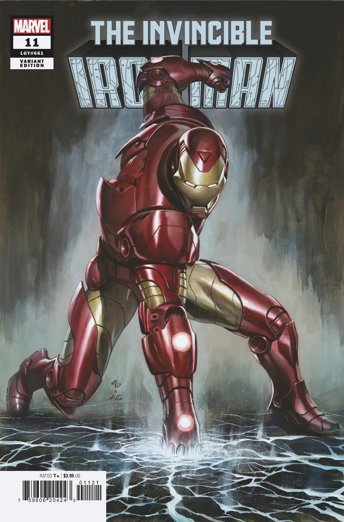 Invincible Iron Man 11 Adi Granov Homage Variant [Fall] | Odin's Place