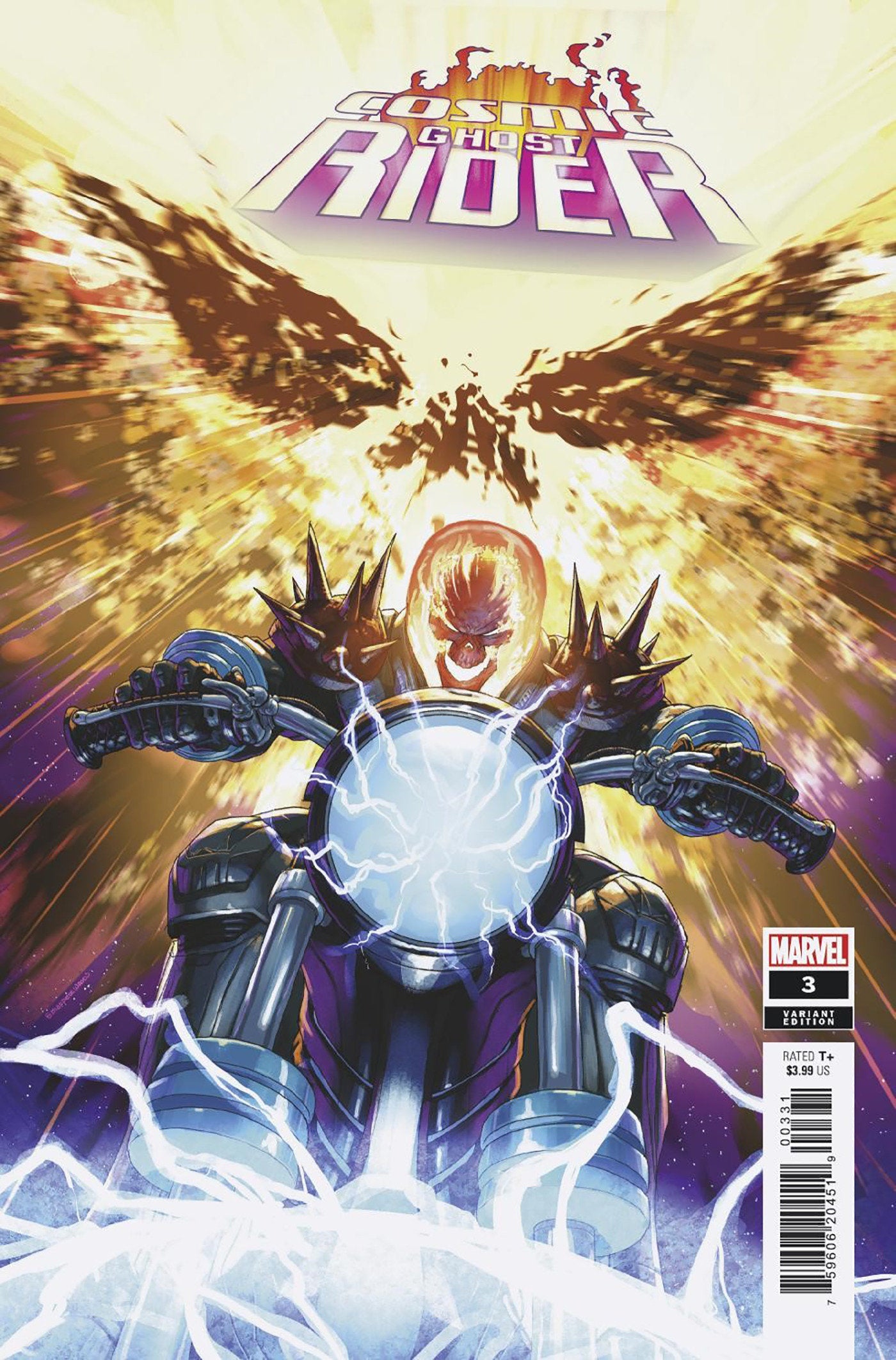 Cosmic Ghost Rider 3 Peter Woods Variant | Odin's Place