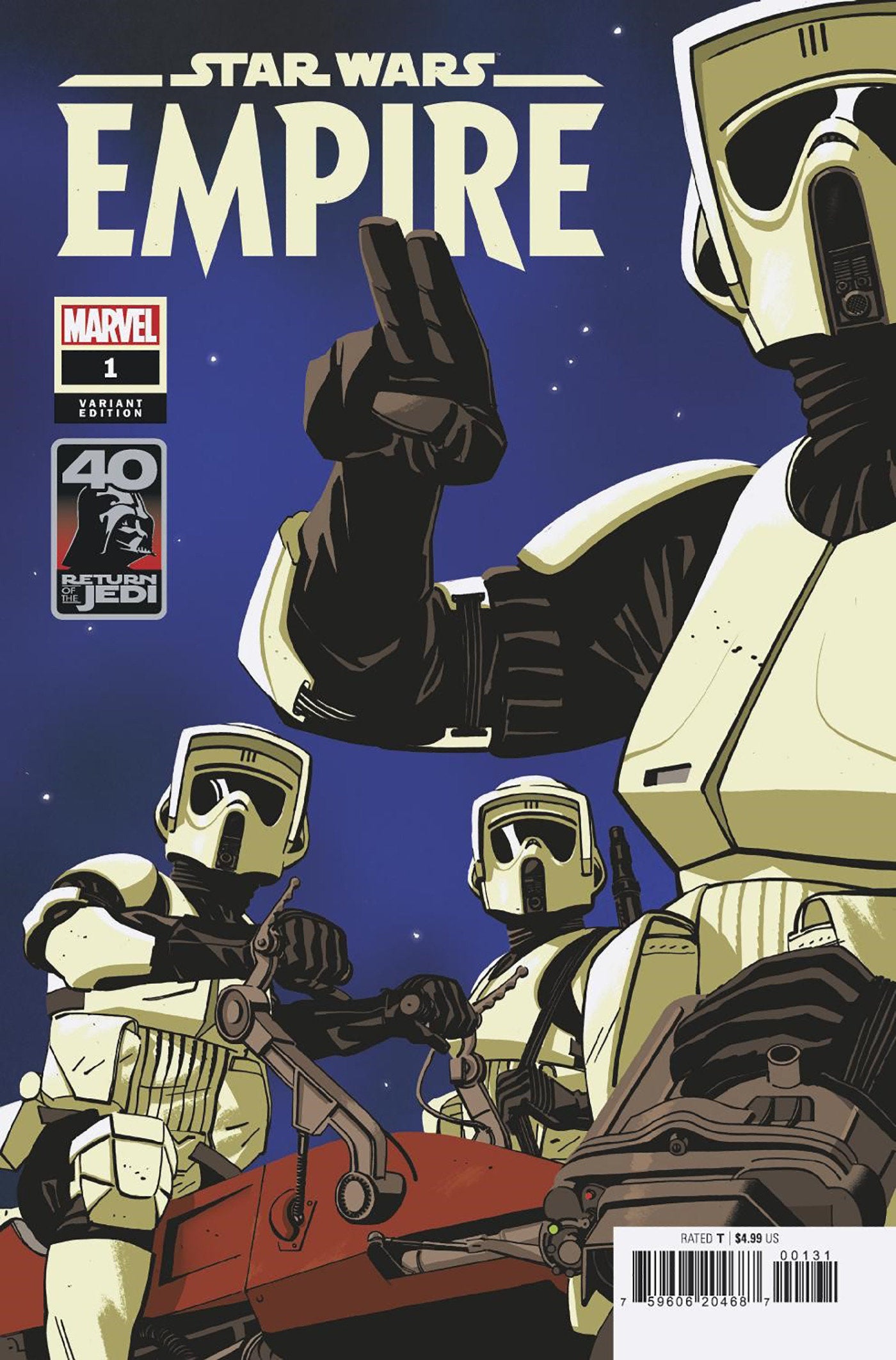 Star Wars: Return Of The Jedi - The Empire 1 Tom Reilly Variant | Odin's Place
