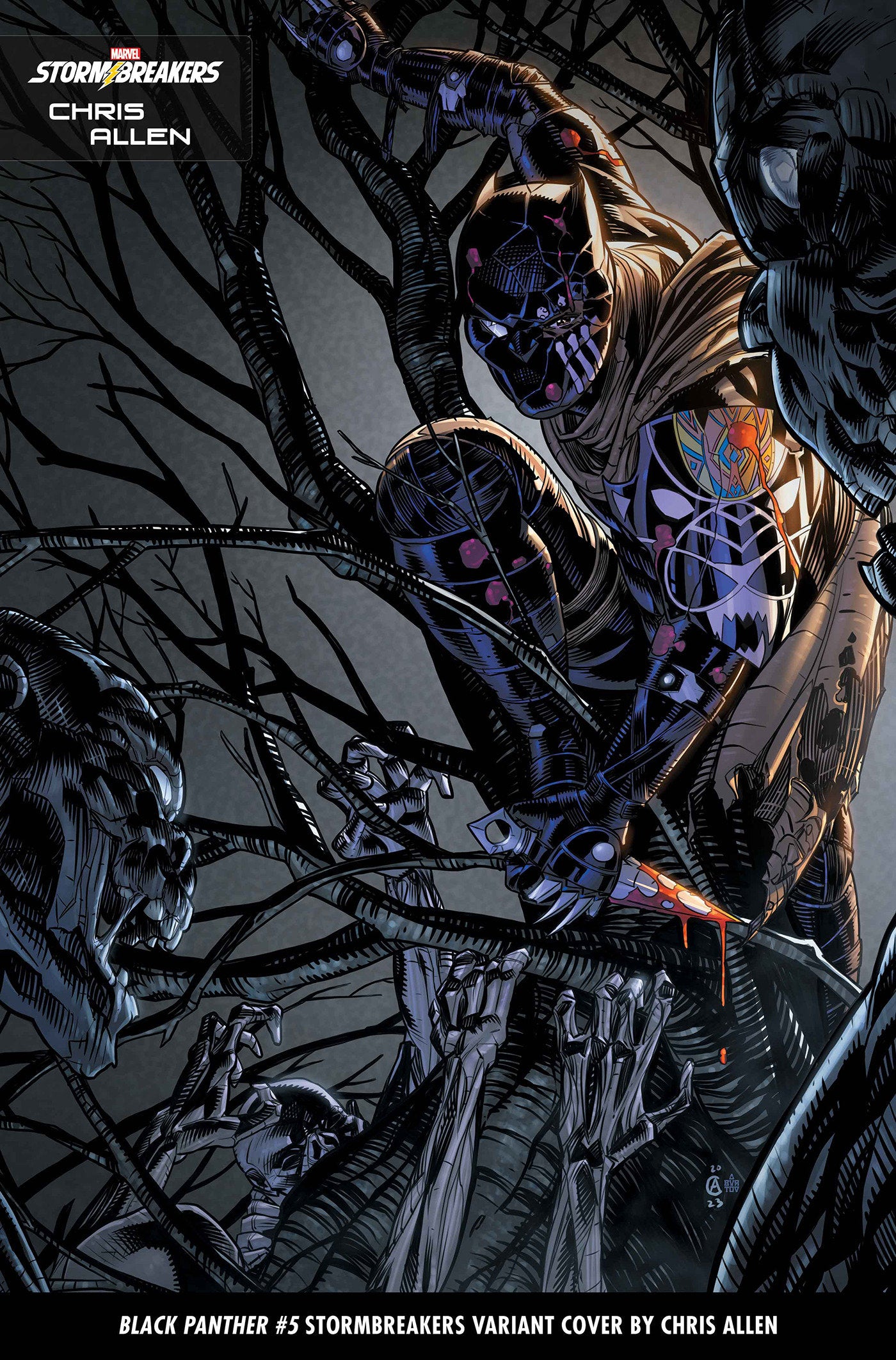 Black Panther 5 Chris Allen Stormbreakers Variant | Odin's Place