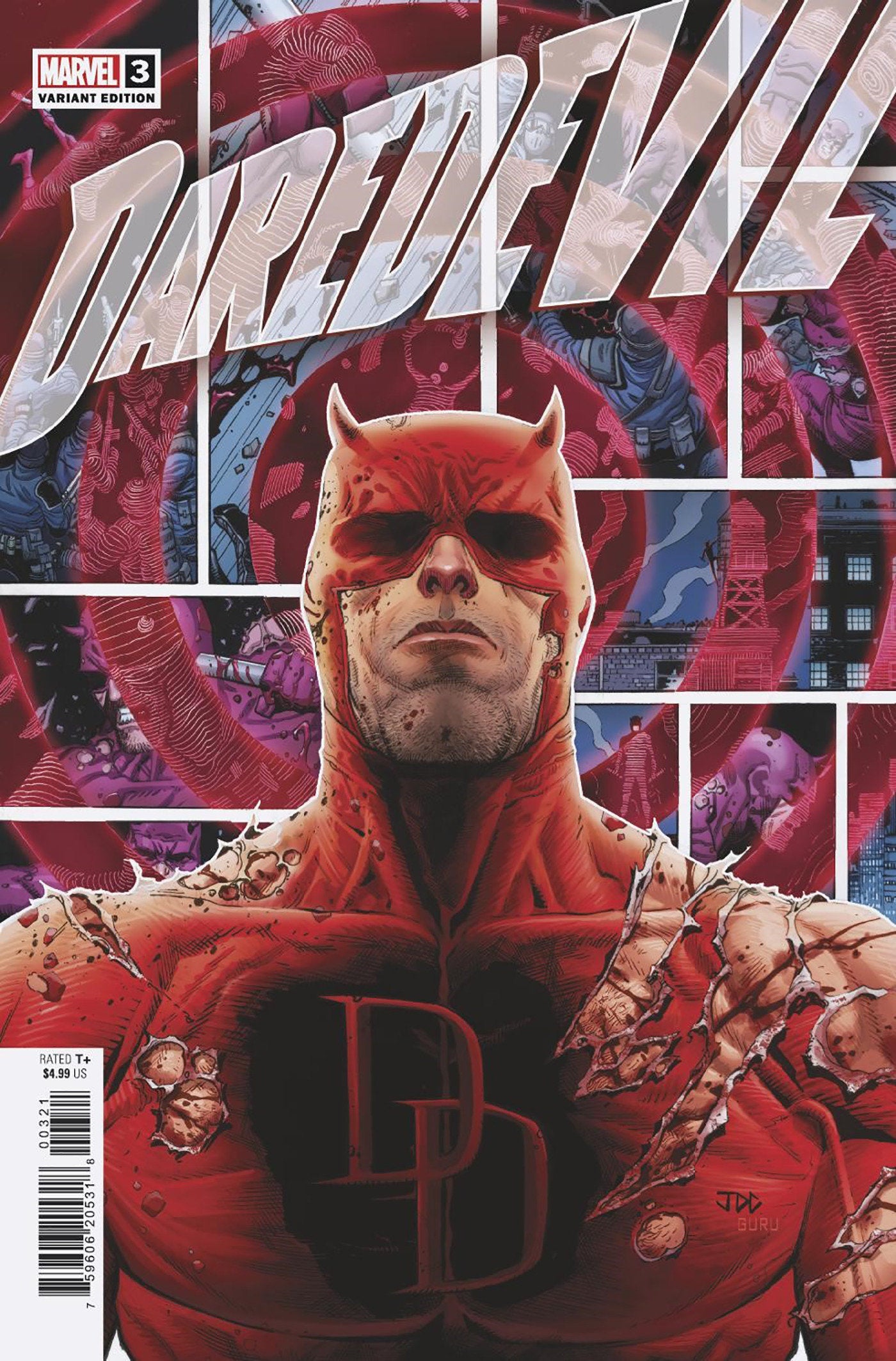 Daredevil 3 Joshua Cassara Variant | Odin's Place