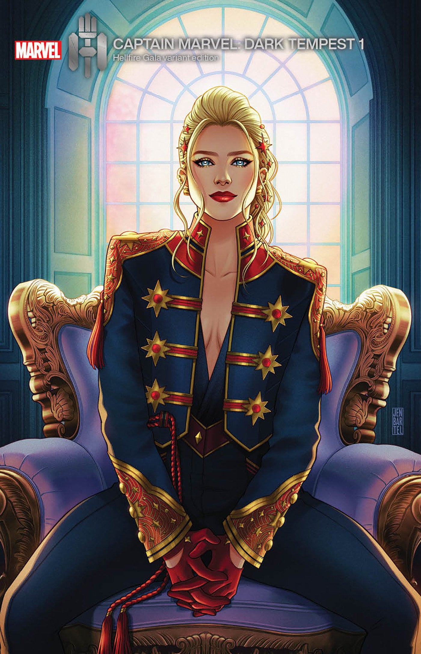 Captain Marvel: Dark Tempest 1 Jen Bartel Hellfire Gala Variant | Odin's Place