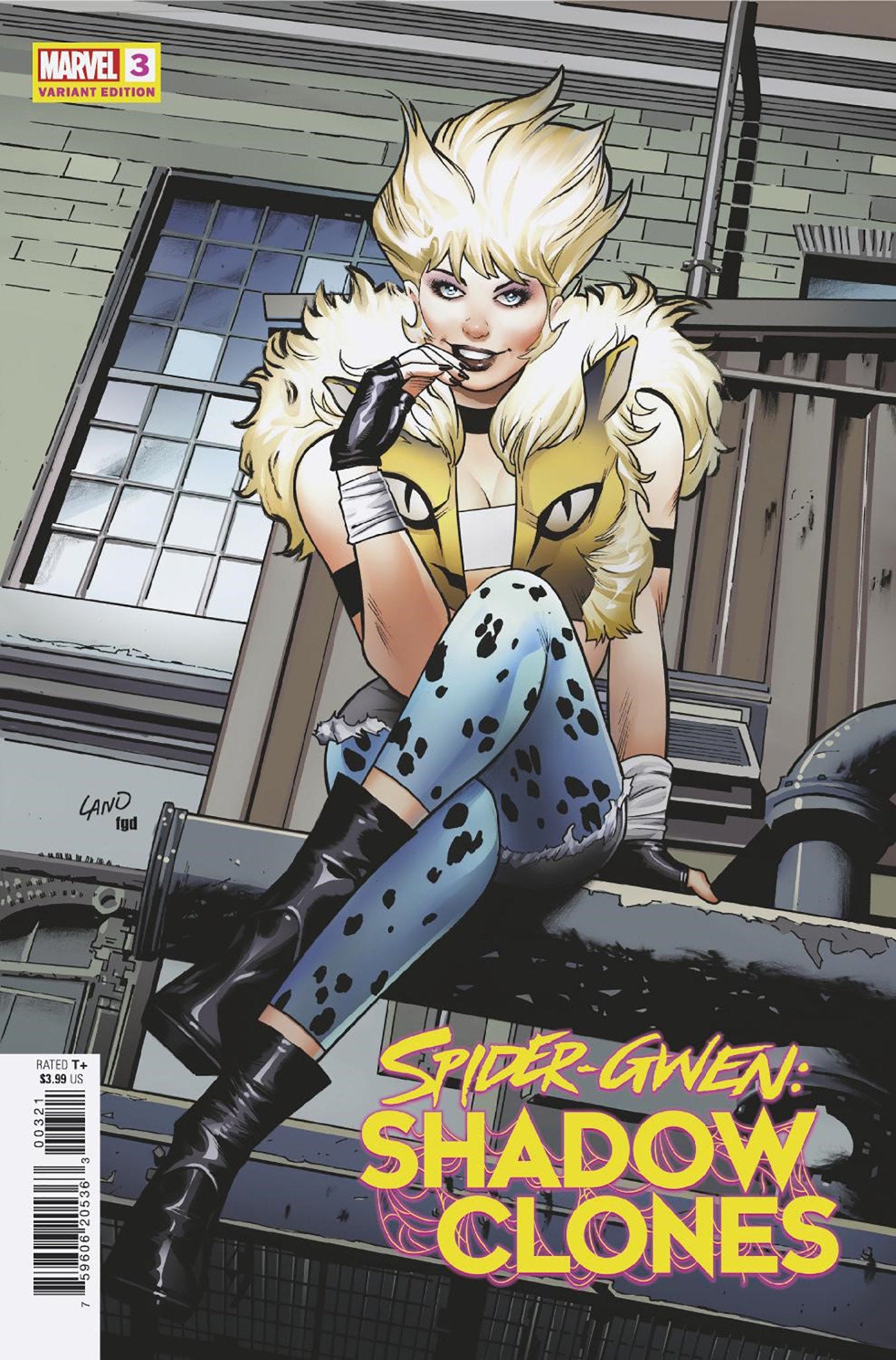 Spider-Gwen: Shadow Clones 3 Greg Land Variant | Odin's Place