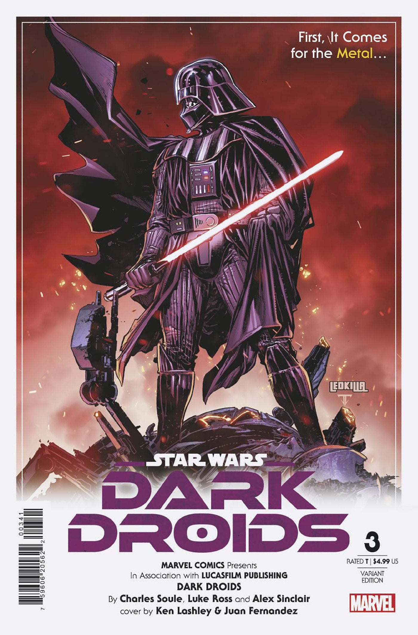 Star Wars Dark Droids #3 Ken Lashley Variant | Odin's Place