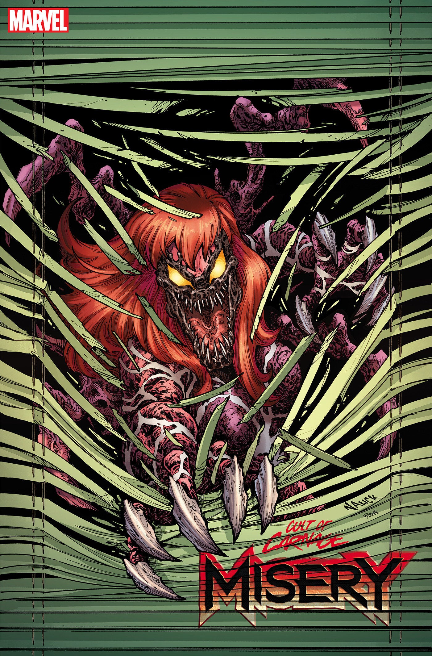 Cult Of Carnage: Misery 1 Todd Nauck Windowshades Variant | Odin's Place