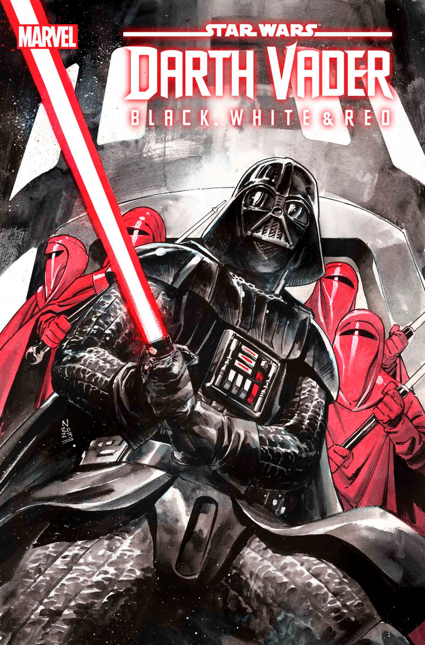 Star Wars: Darth Vader - Black, White & Red 3 Nic Klein Variant | Odin's Place