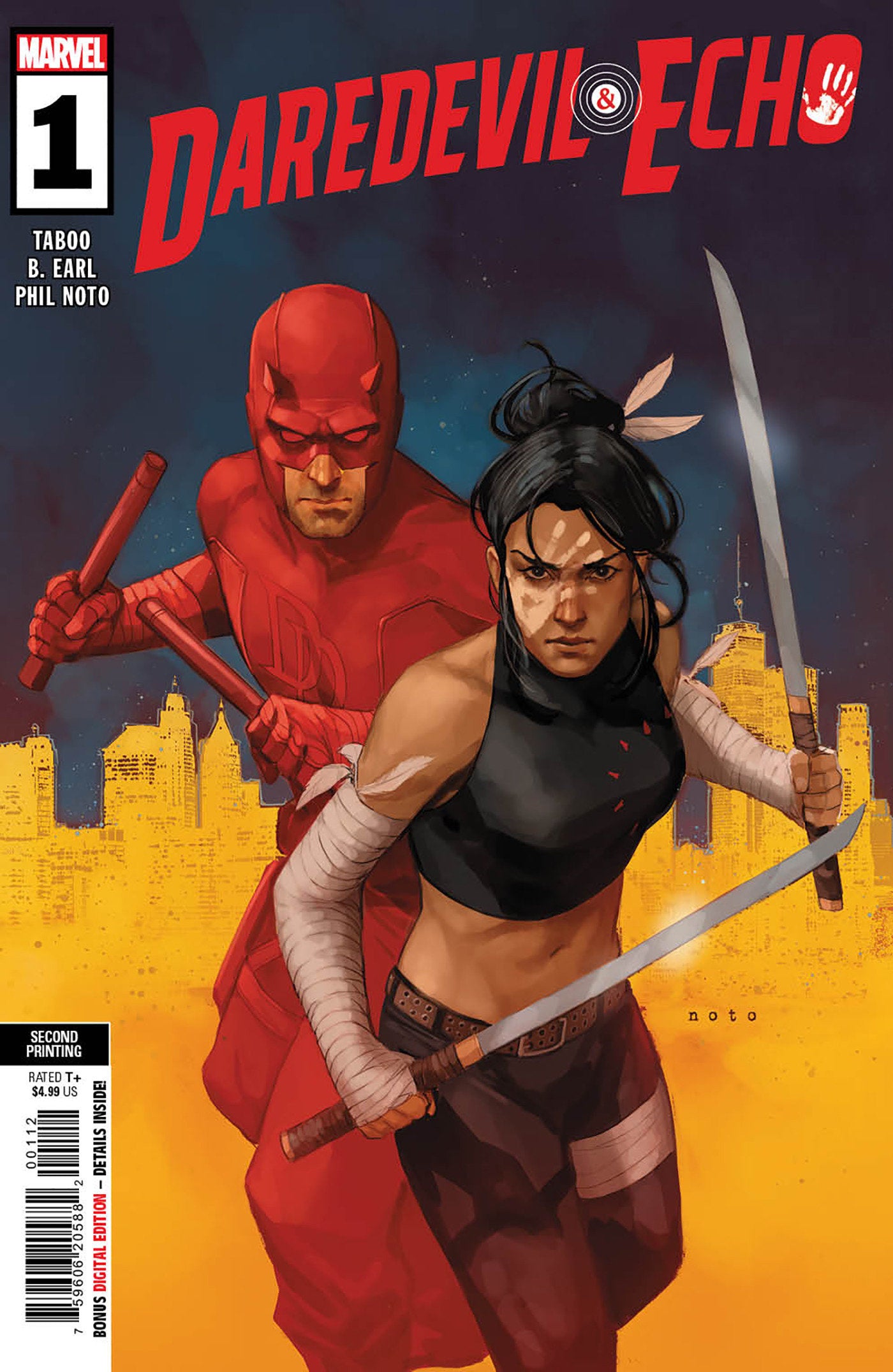 Daredevil & Echo 1 Phil Noto 2nd Print Variant | Odin's Place