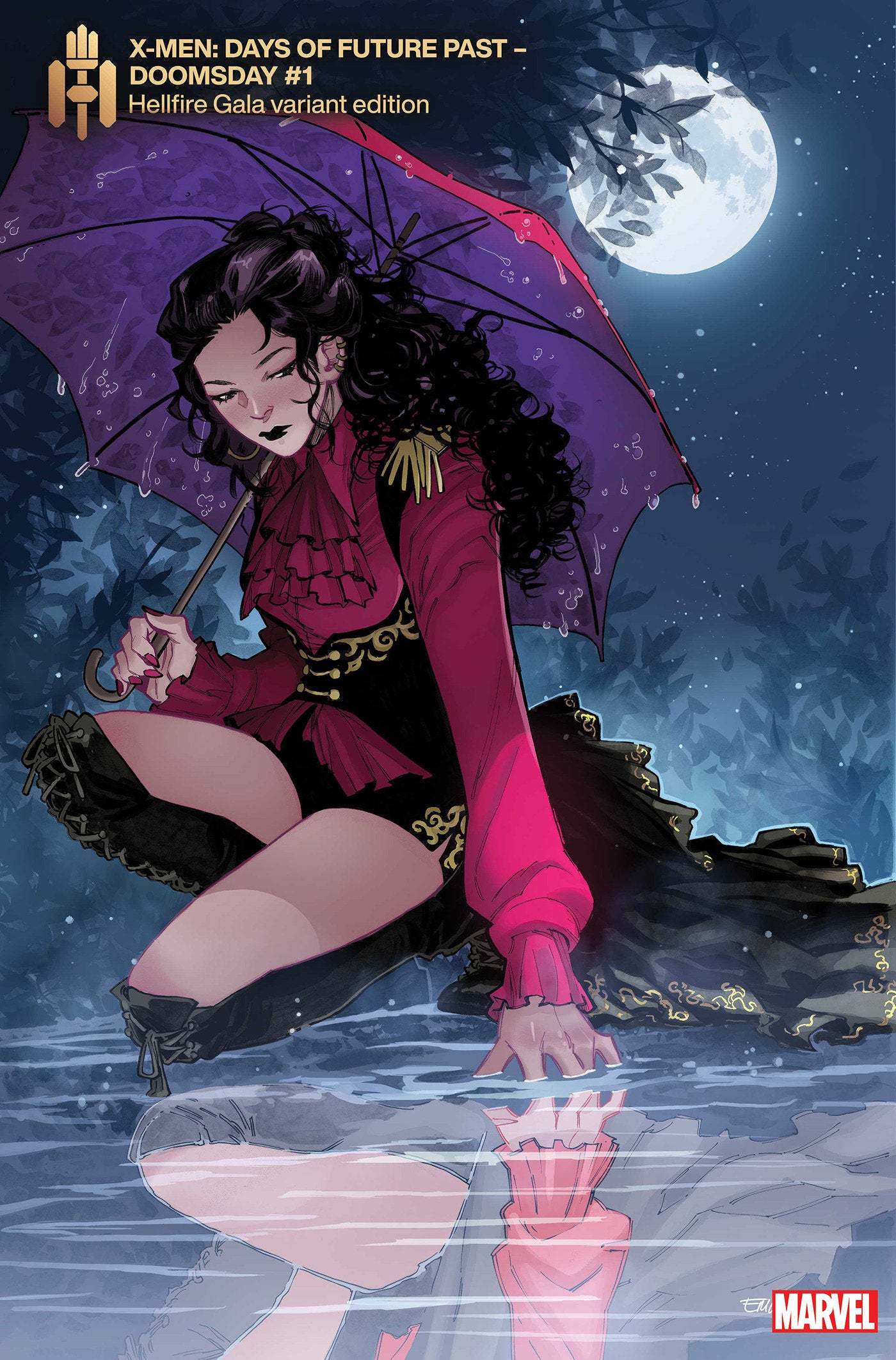 X-Men: Days Of Future Past - Doomsday 1 Erica D'Urso Hellfire Gala Variant | Odin's Place