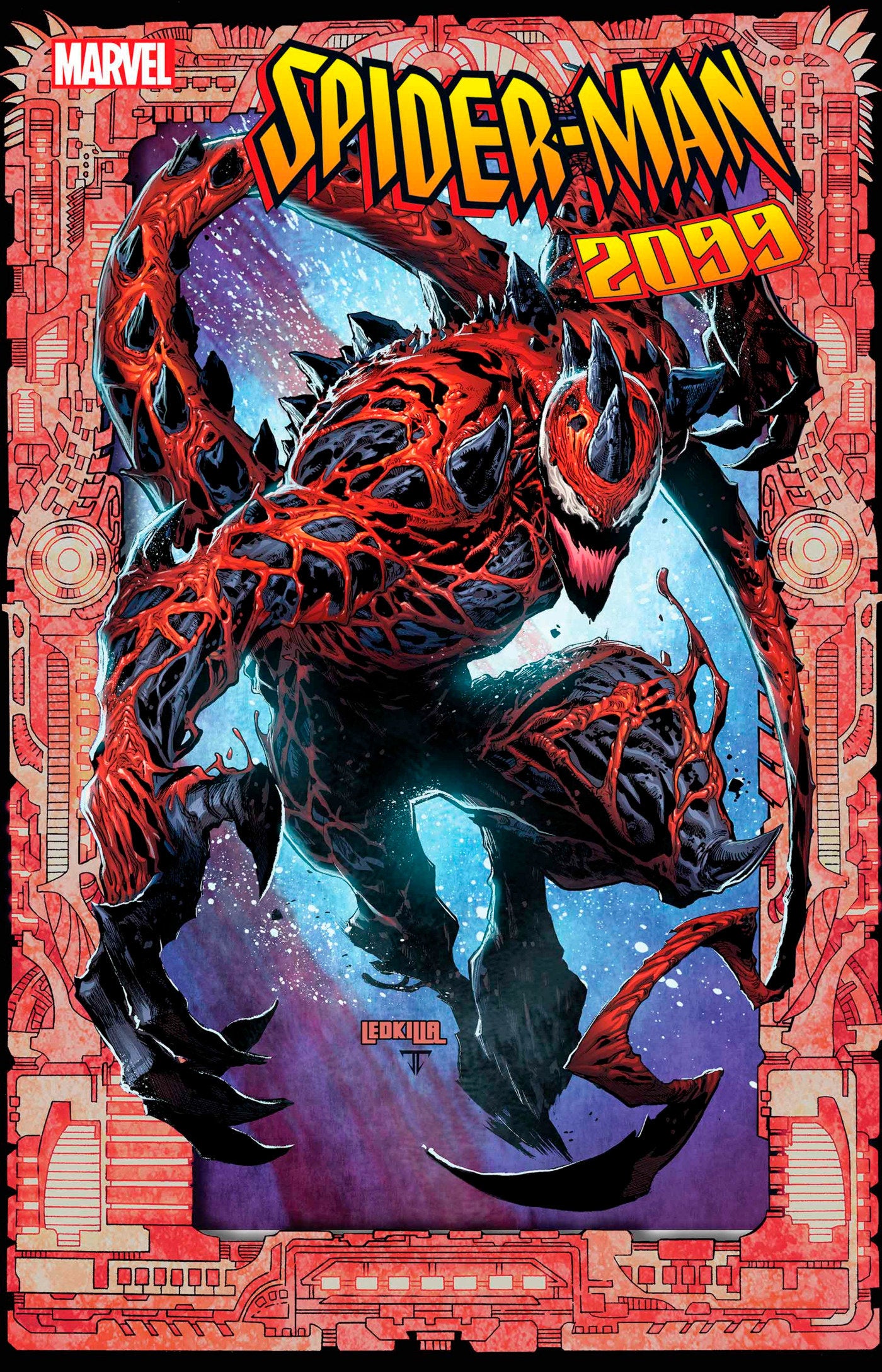 Spider-Man 2099: Dark Genesis 1 Ken Lashley Frame Variant | Odin's Place