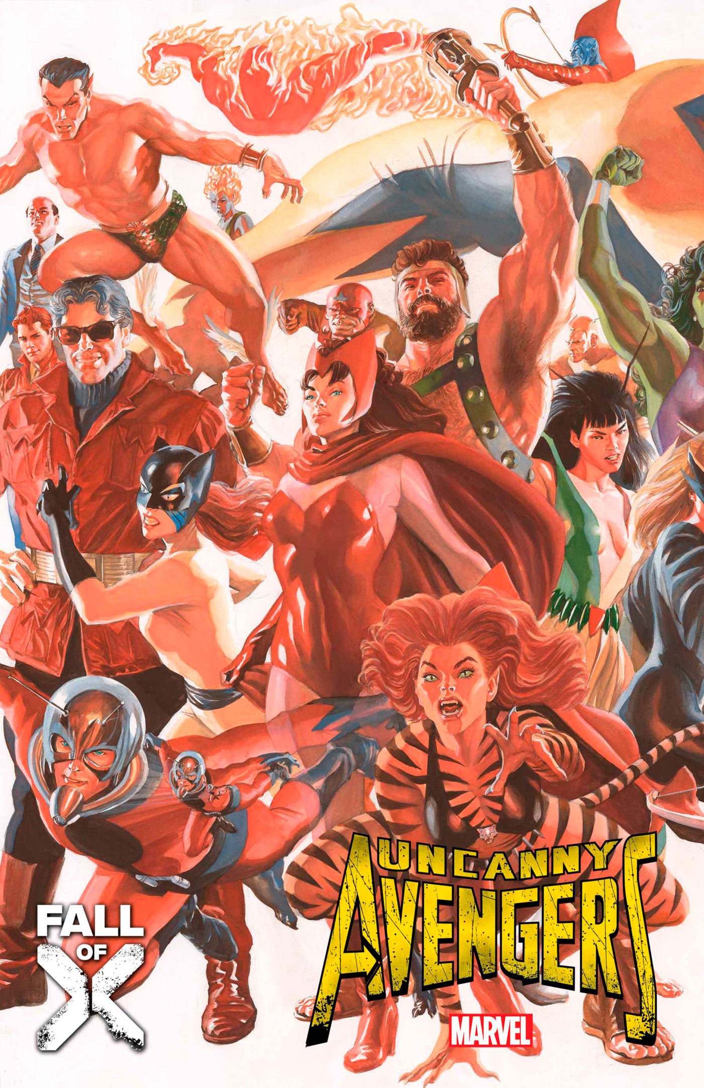 Uncanny Avengers 1 Alex Ross Connecting Avengers Variant Part A [G.O.D.S., Fall] | Odin's Place