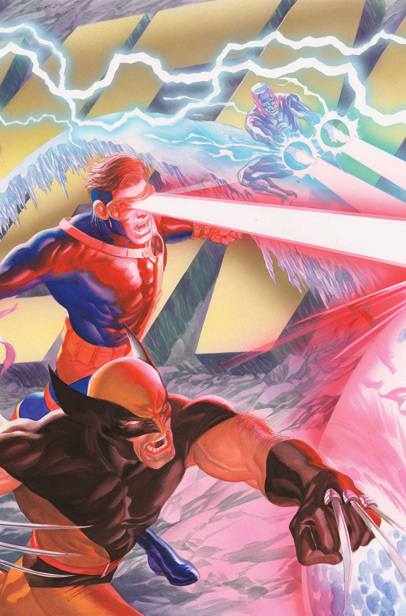 Uncanny Avengers 1 Alex Ross Connecting X-Men Variant Part A [G.O.D.S., Fall] | Odin's Place