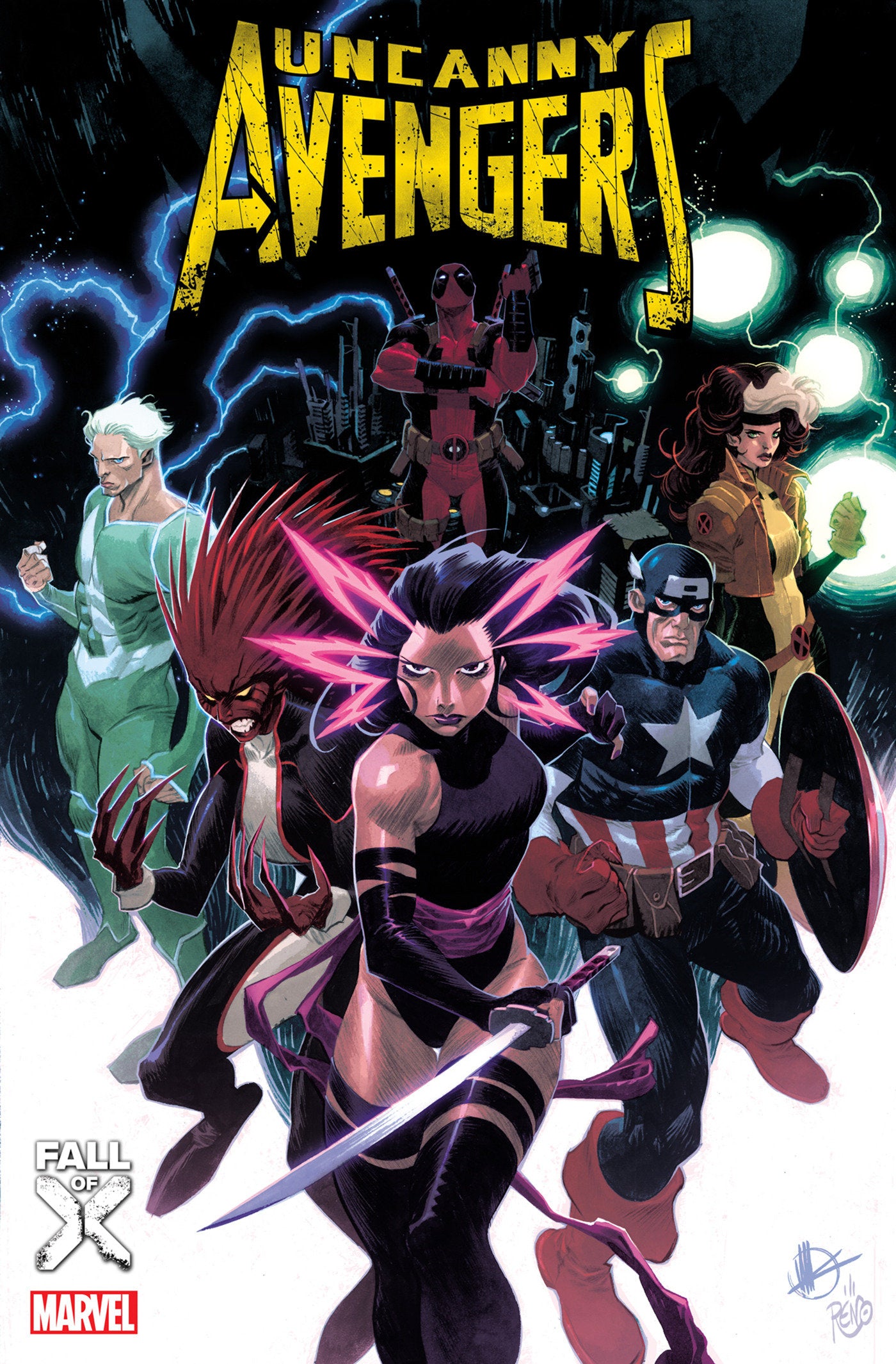 Uncanny Avengers 4 Matteo Scalera Variant [Fall] | Odin's Place