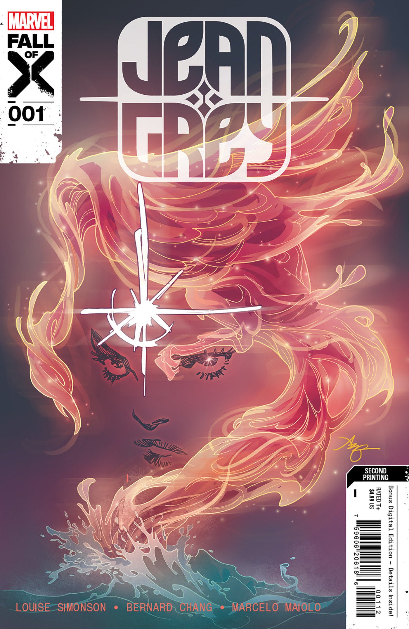 Jean Grey 1 Amy Reeder 2nd Print Variant [Fall] | Odin's Place