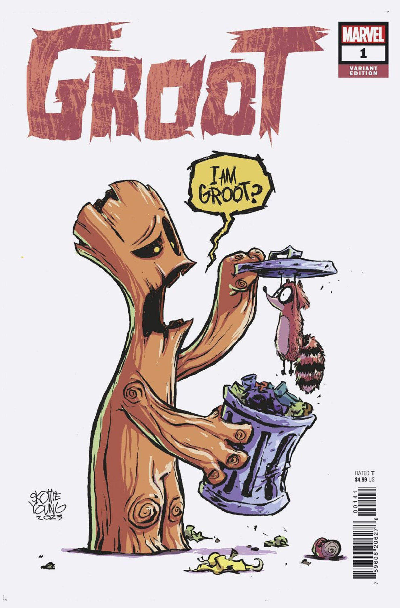 Groot 1 Skottie Young Variant | Odin's Place