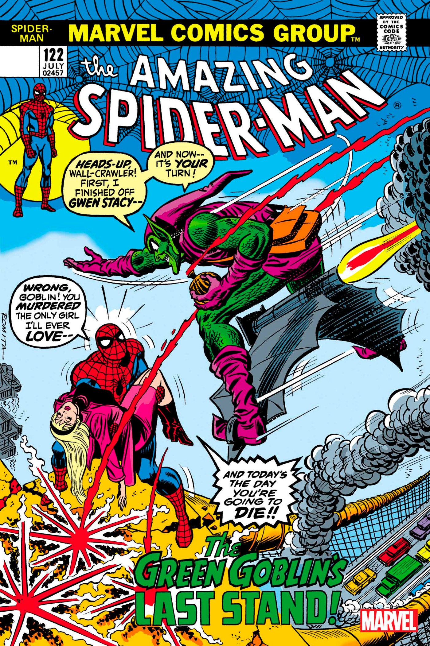 Amazing Spider-Man 122 Facsimile Edition | Odin's Place