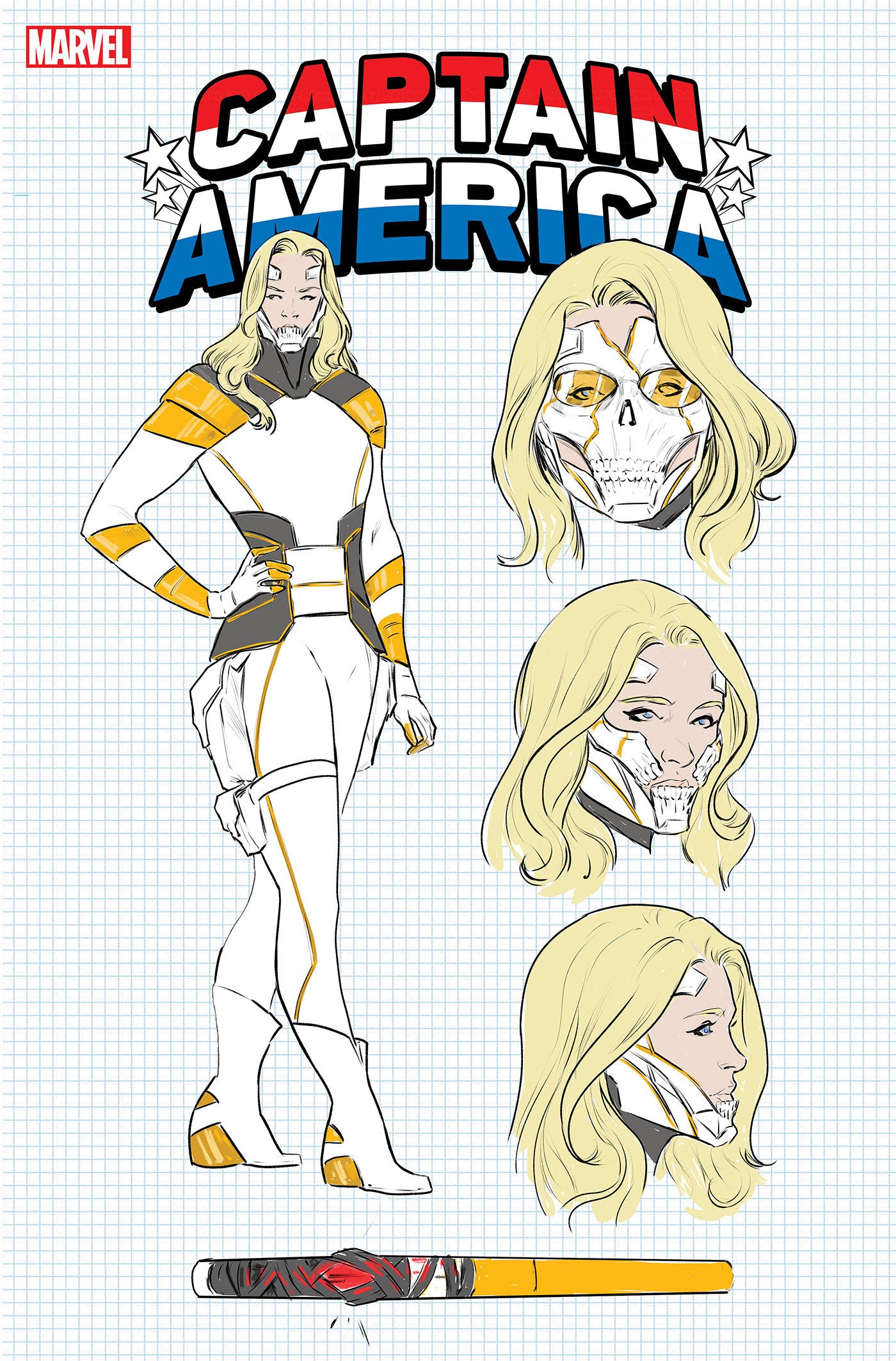 Captain America 750 Carmen Carnero Design Variant | Odin's Place