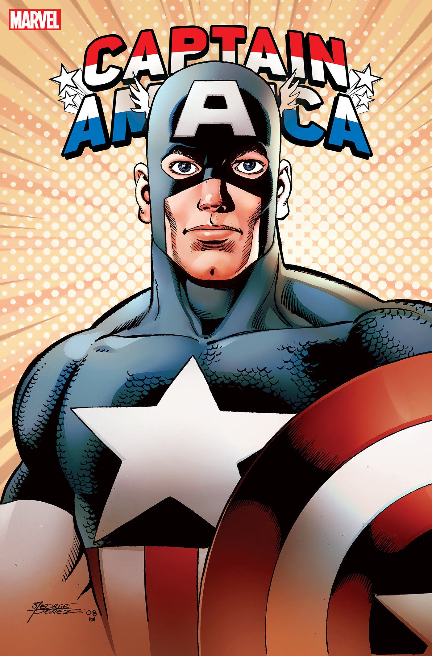 Captain America 750 George Perez Variant | Odin's Place
