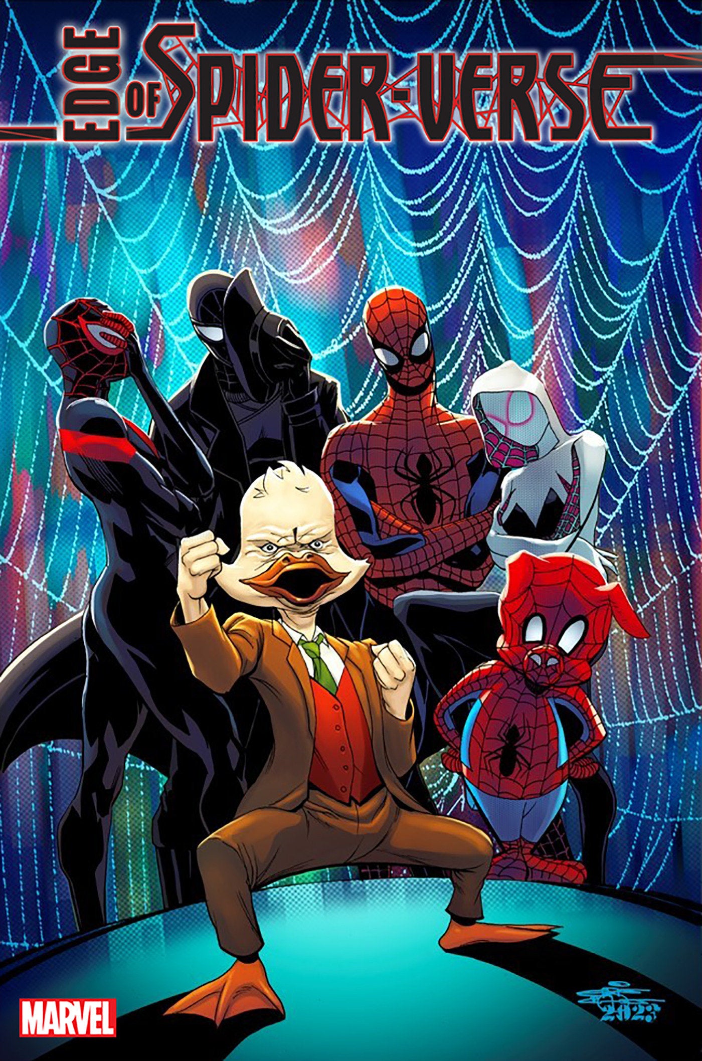Edge Of Spider-Verse 1 Chriscross Howard The Duck Variant | Odin's Place