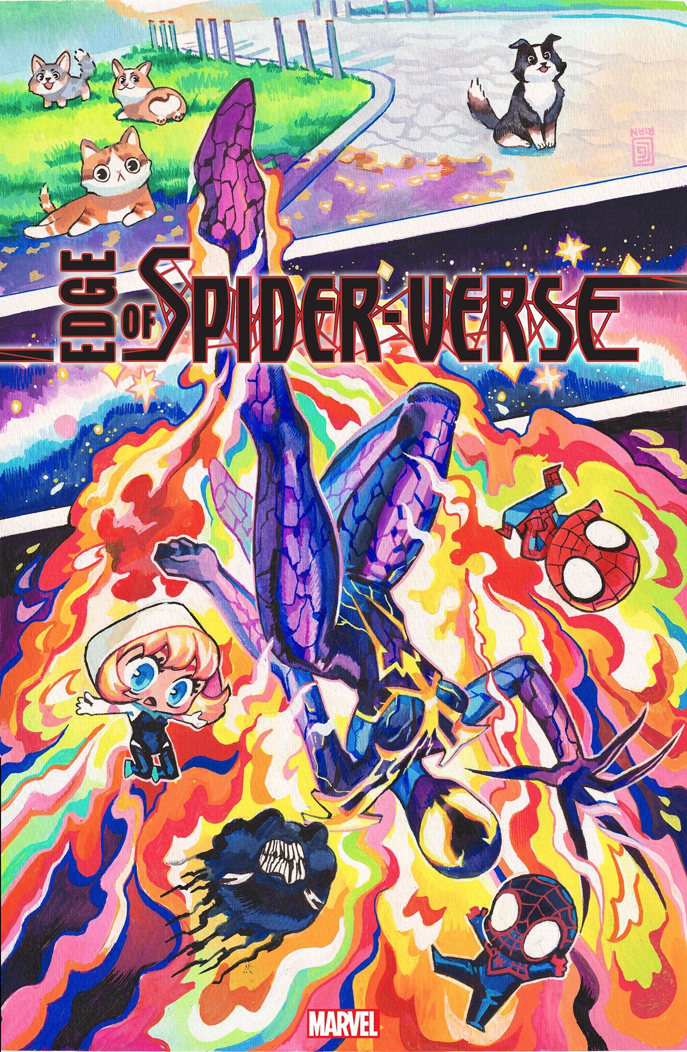 Edge Of Spider-Verse 4 Rian Gonzales Variant | Odin's Place