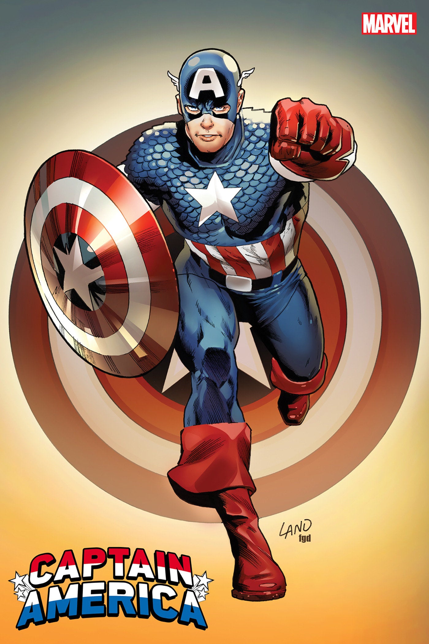 Captain America Finale 1 Greg Land Variant | Odin's Place