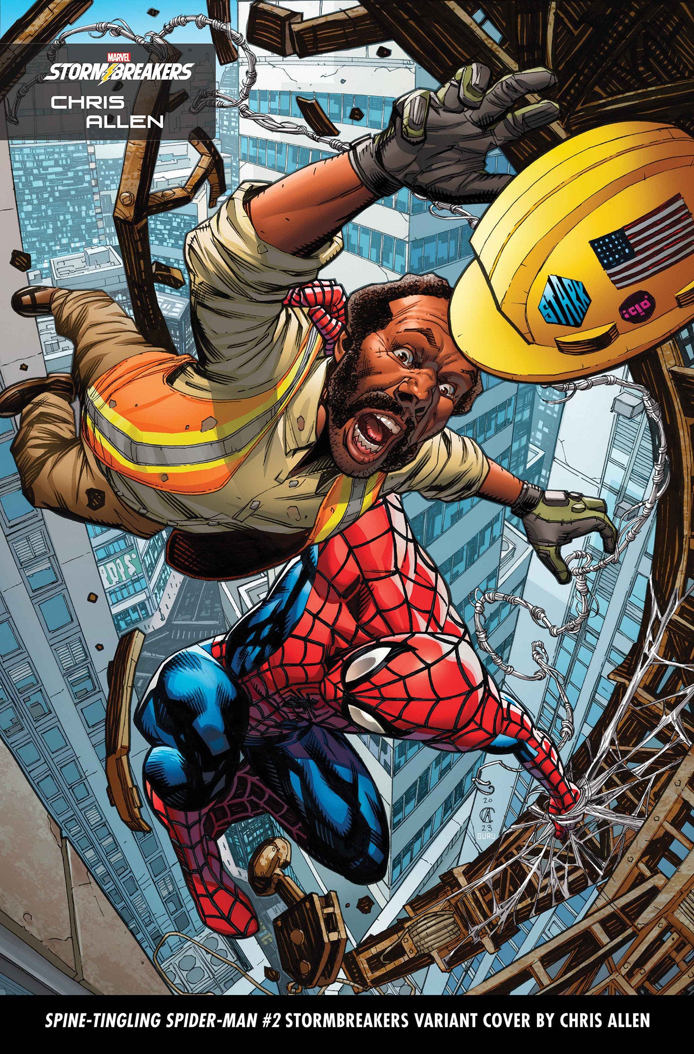 Spine-Tingling Spider-Man 2 Chris Allen Stormbreakers Variant | Odin's Place