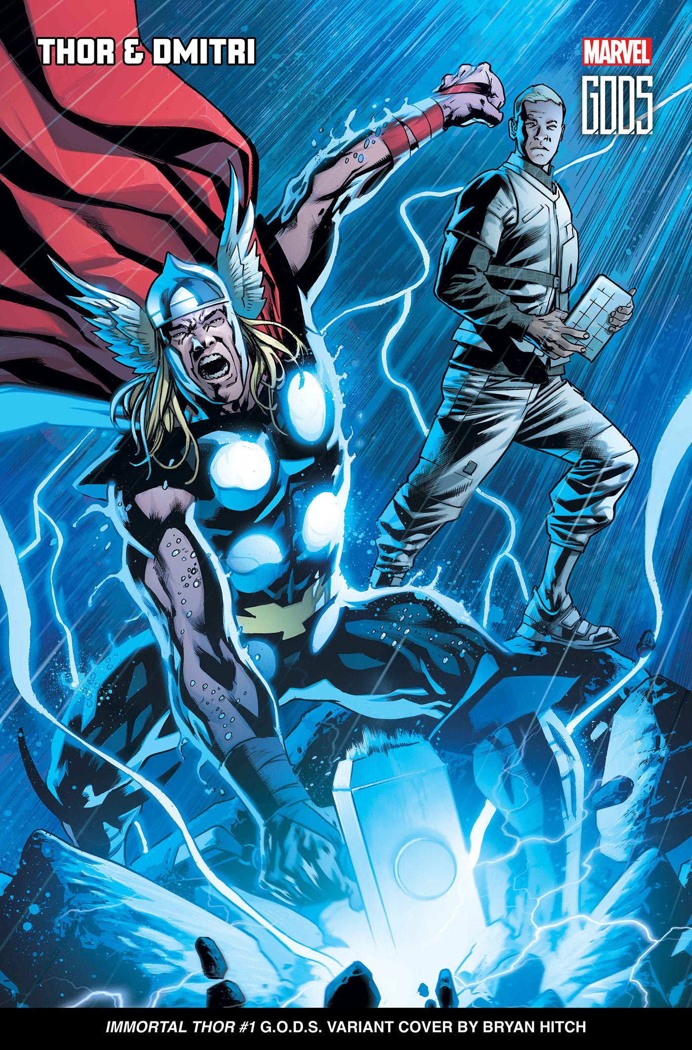 Immortal Thor 1 Bryan Hitch G.O.D.S. Variant [G.O.D.S.] | Odin's Place