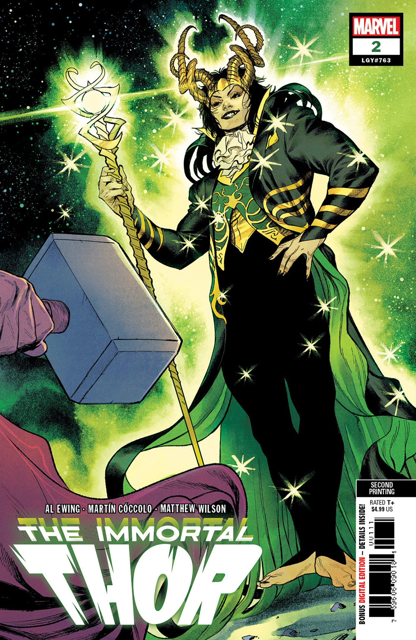 Immortal Thor 2 Martin Coccolo 2nd Print Variant | Odin's Place