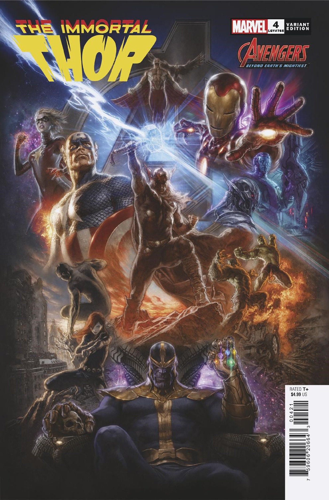 Immortal Thor 4 Mauro Cascioli Avengers 60th Variant | Odin's Place
