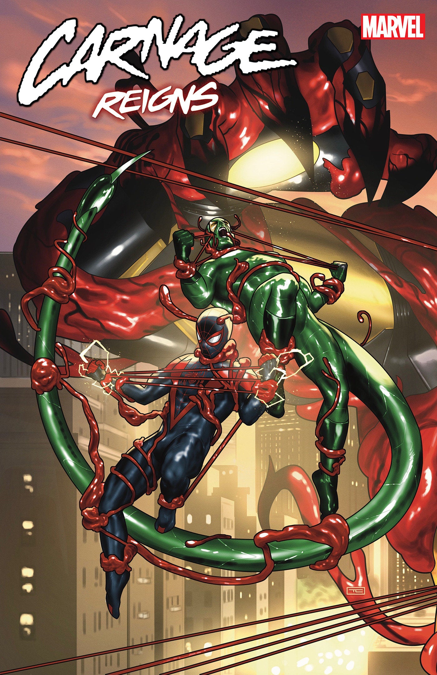 Carnage Reigns Alpha 1 Taurin Clarke Connecting Variant | Odin's Place