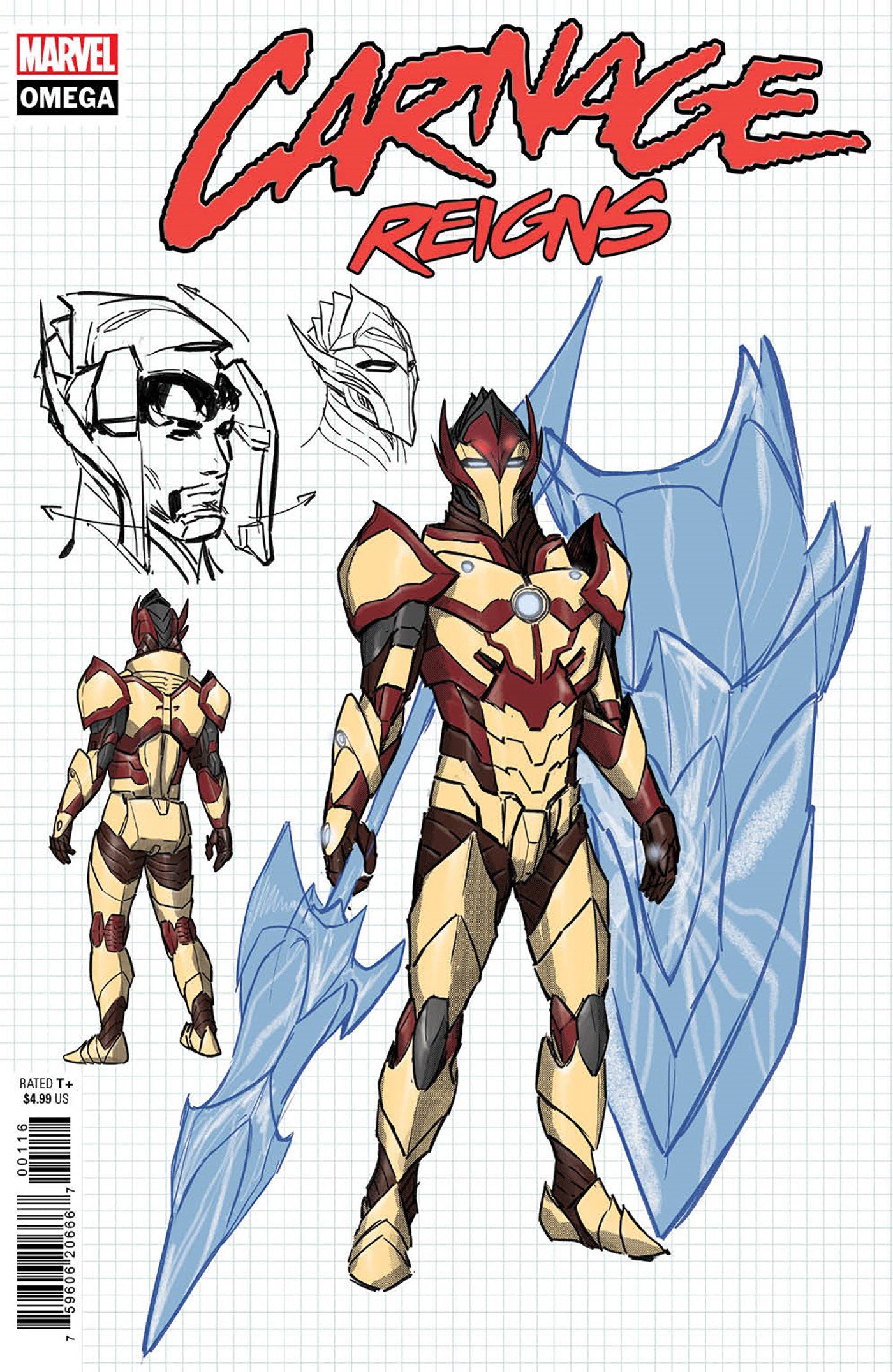 Carnage Reigns Omega 1 Julius Ohta Design Variant | Odin's Place