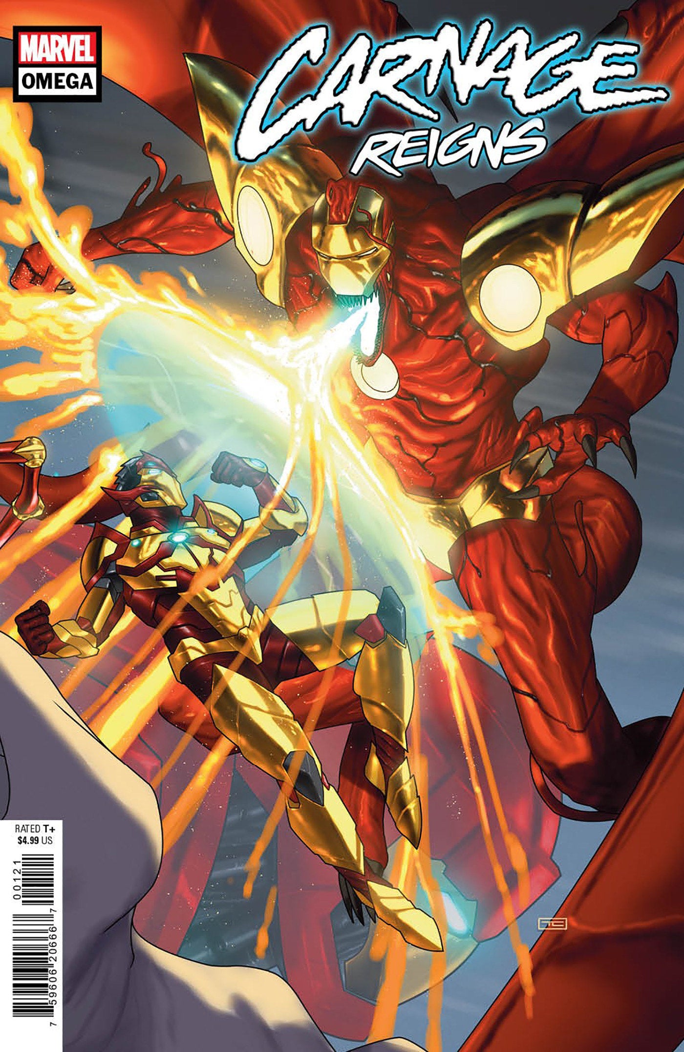 Carnage Reigns Omega 1 Taurin Clarke Connecting Variant | Odin's Place