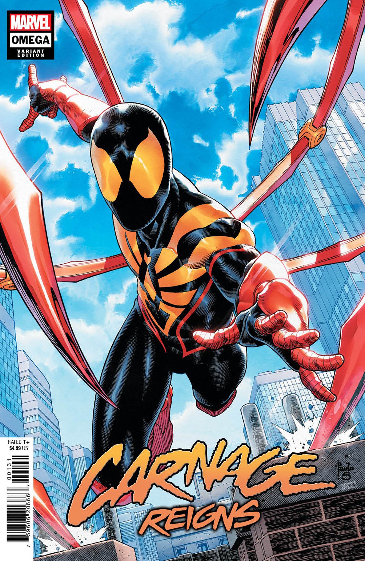 Carnage Reigns Omega 1 Paulo Siquiera Variant | Odin's Place