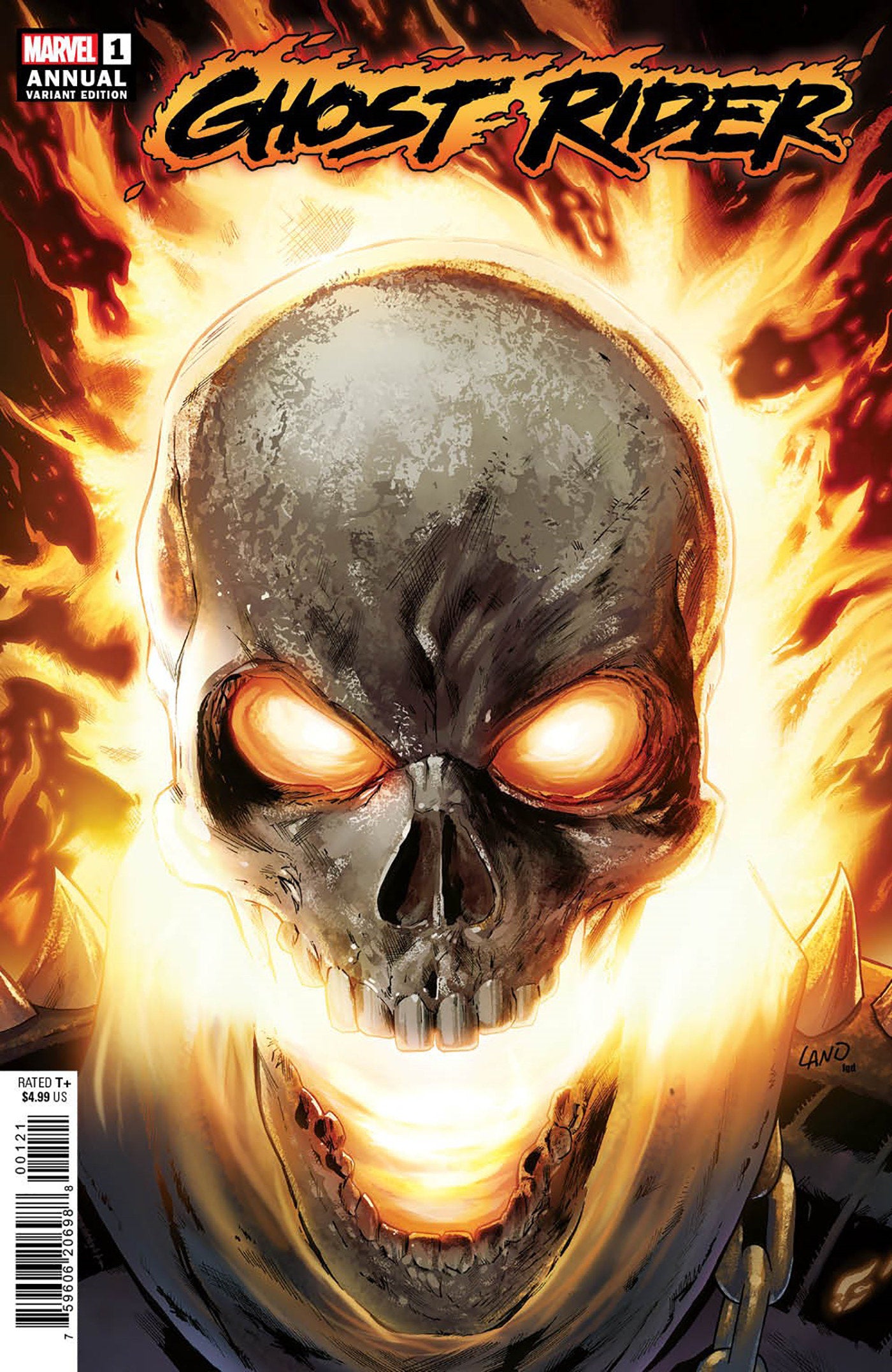 Ghost Rider Annual 1 Greg Land Variant | Odin's Place