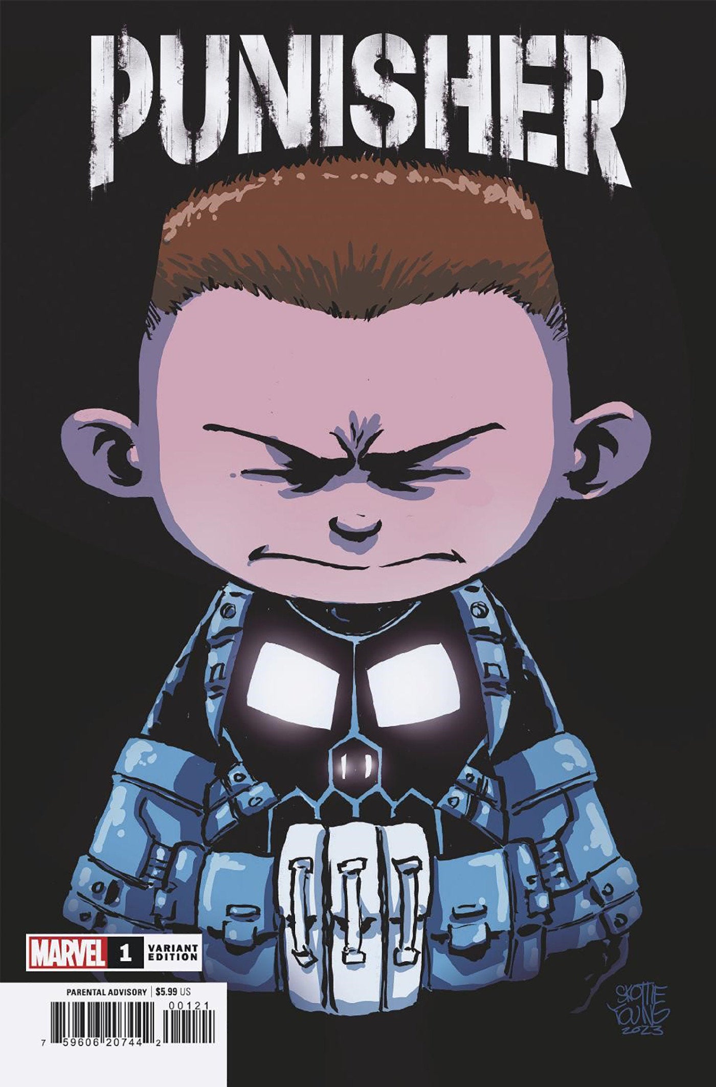 Punisher 1 Skottie Young Variant | Odin's Place