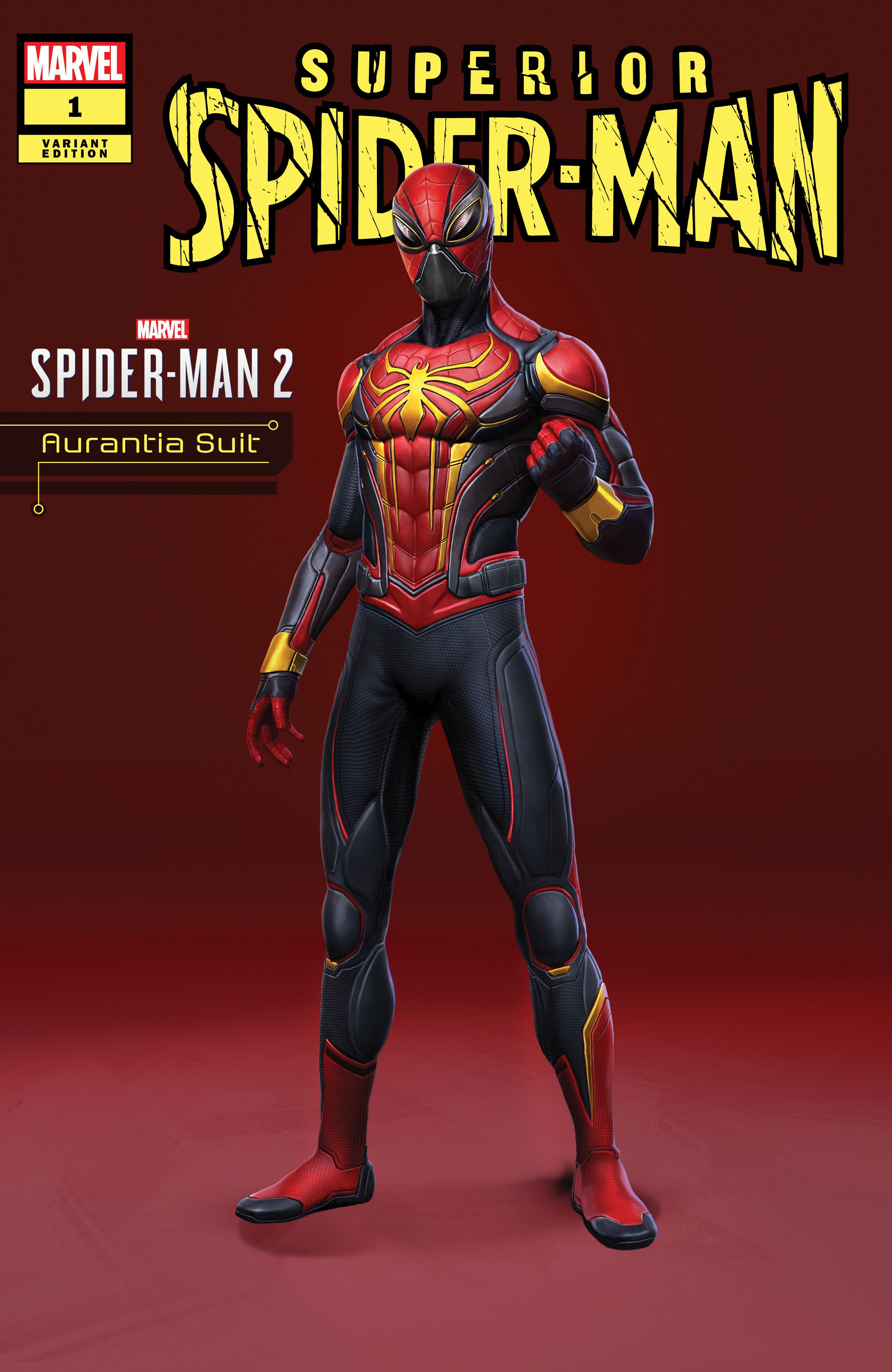Superior Spider-Man 1 Aurantia Suit Marvel'S Spider-Man 2 Variant | Odin's Place